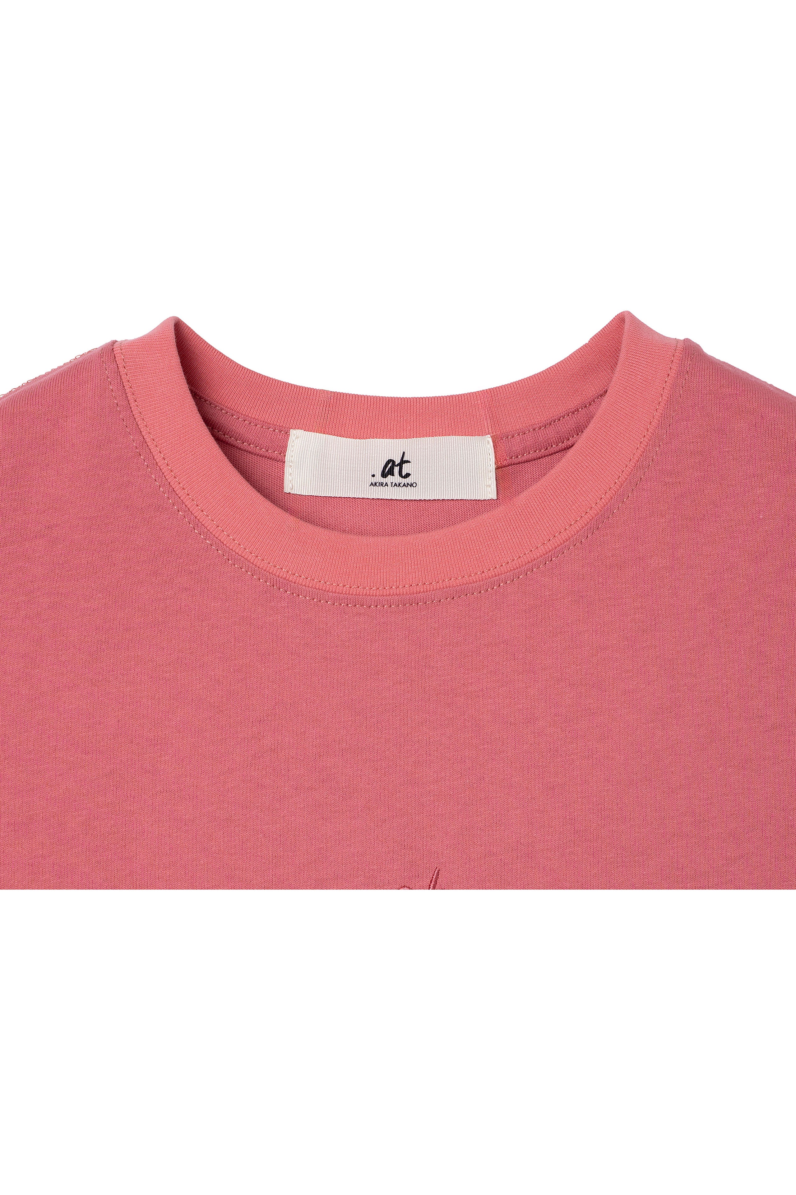 .at - New Basic Ladys T-Shirt - Salmon Pink