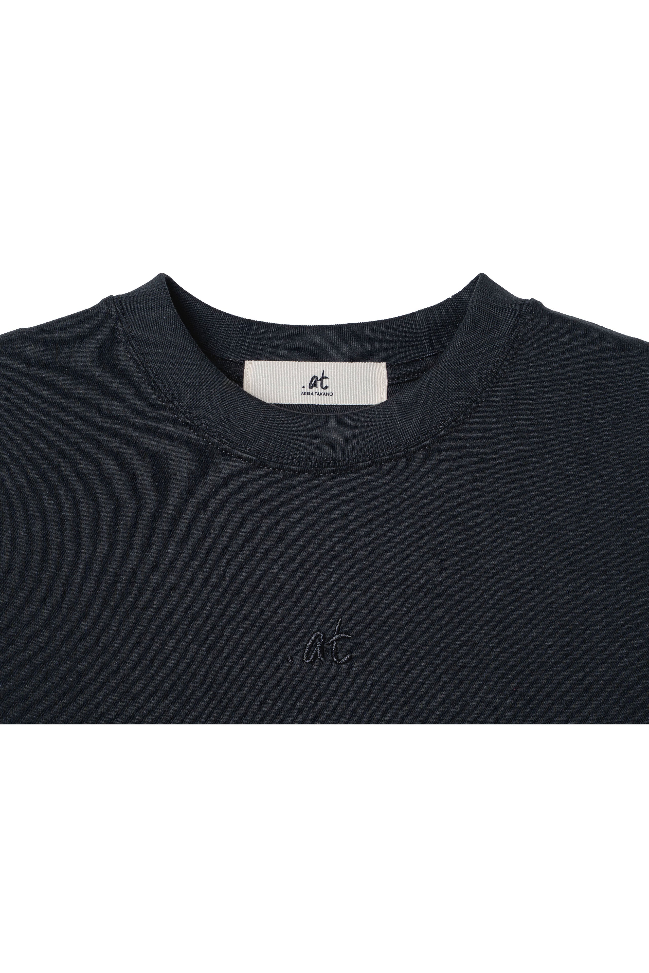 .at - New Basic T-Shirt - Black