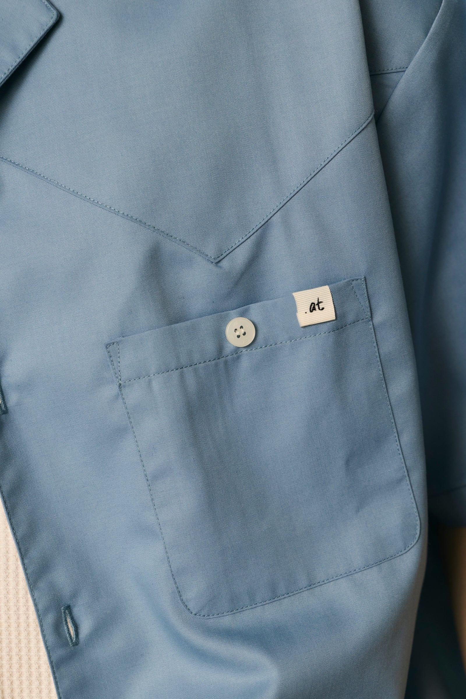 .at - Western Shirt - Iceblue 08