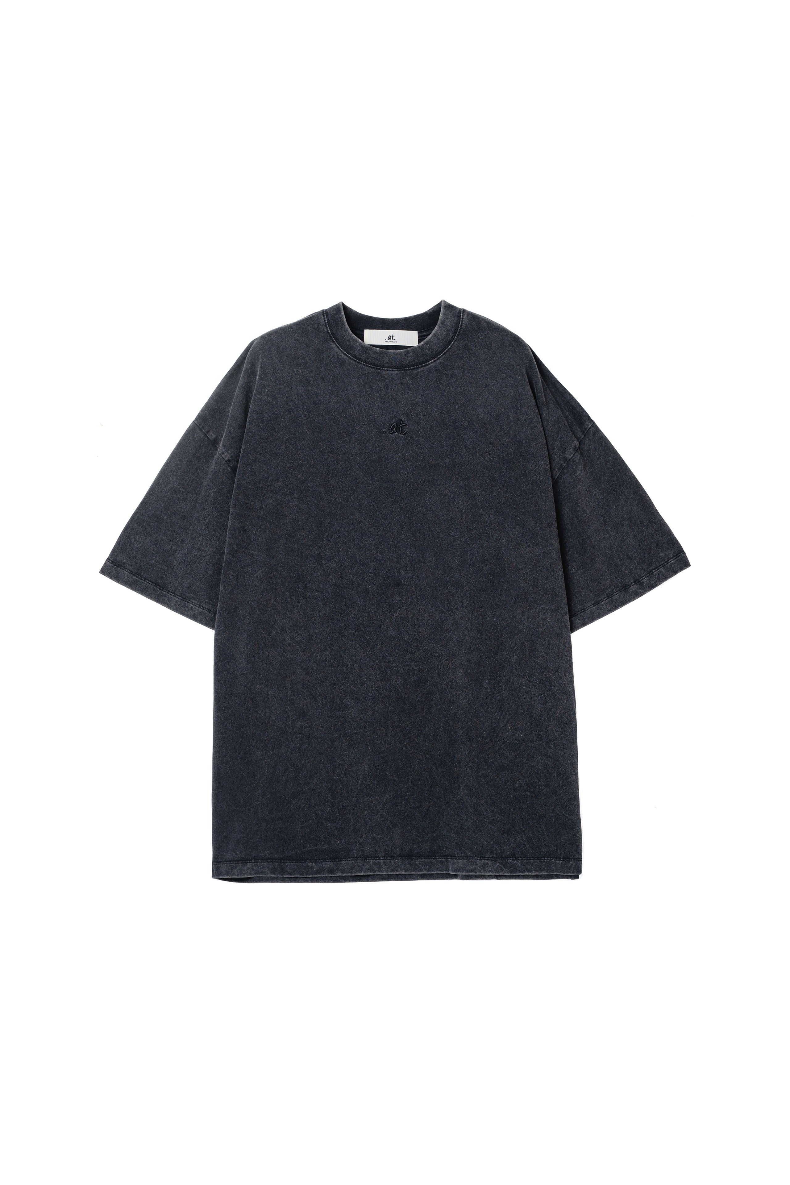 .at - Vintage Logo T-Shirt - Ink Black