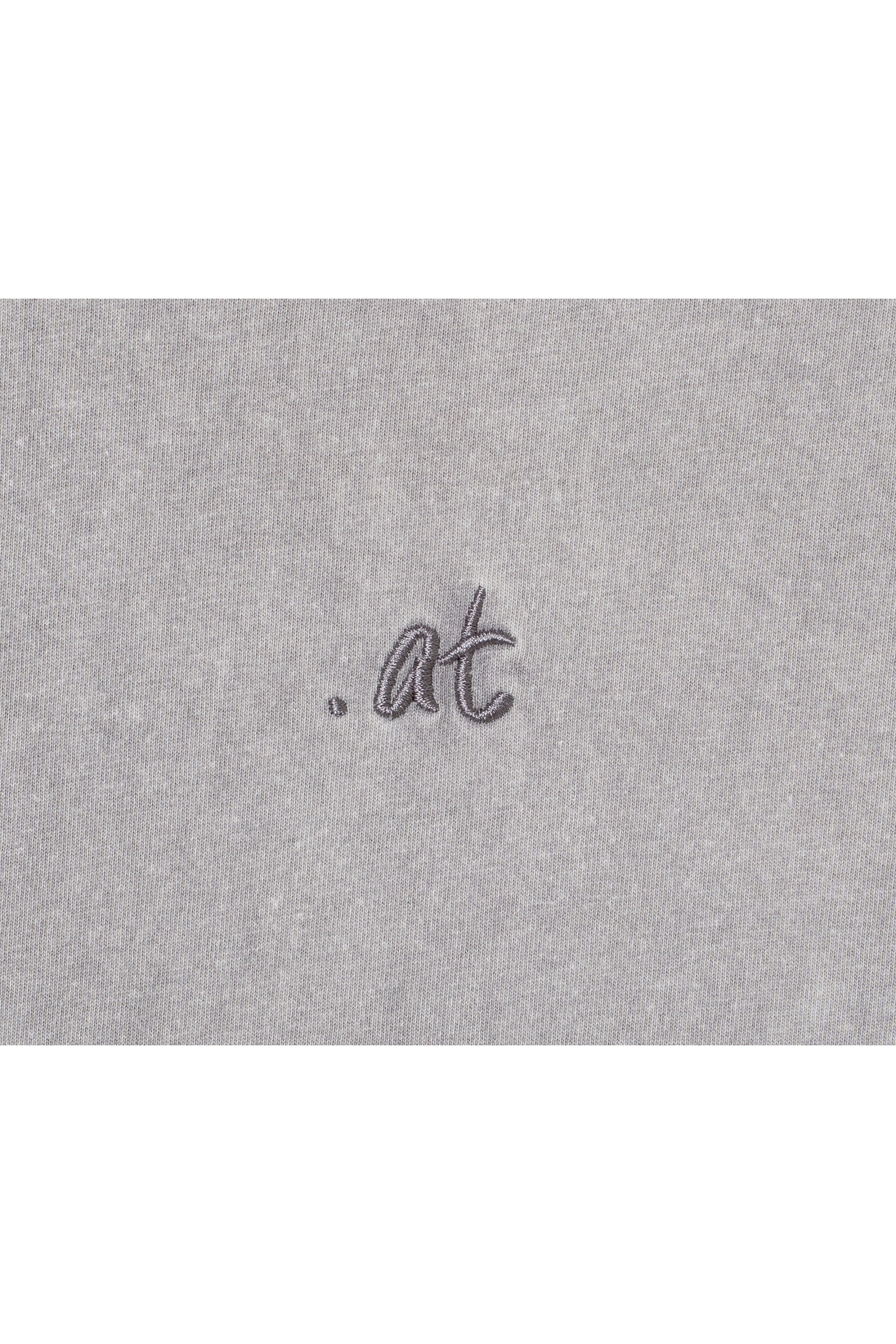 .at - Vintage Logo T-Shirt - Light Gray