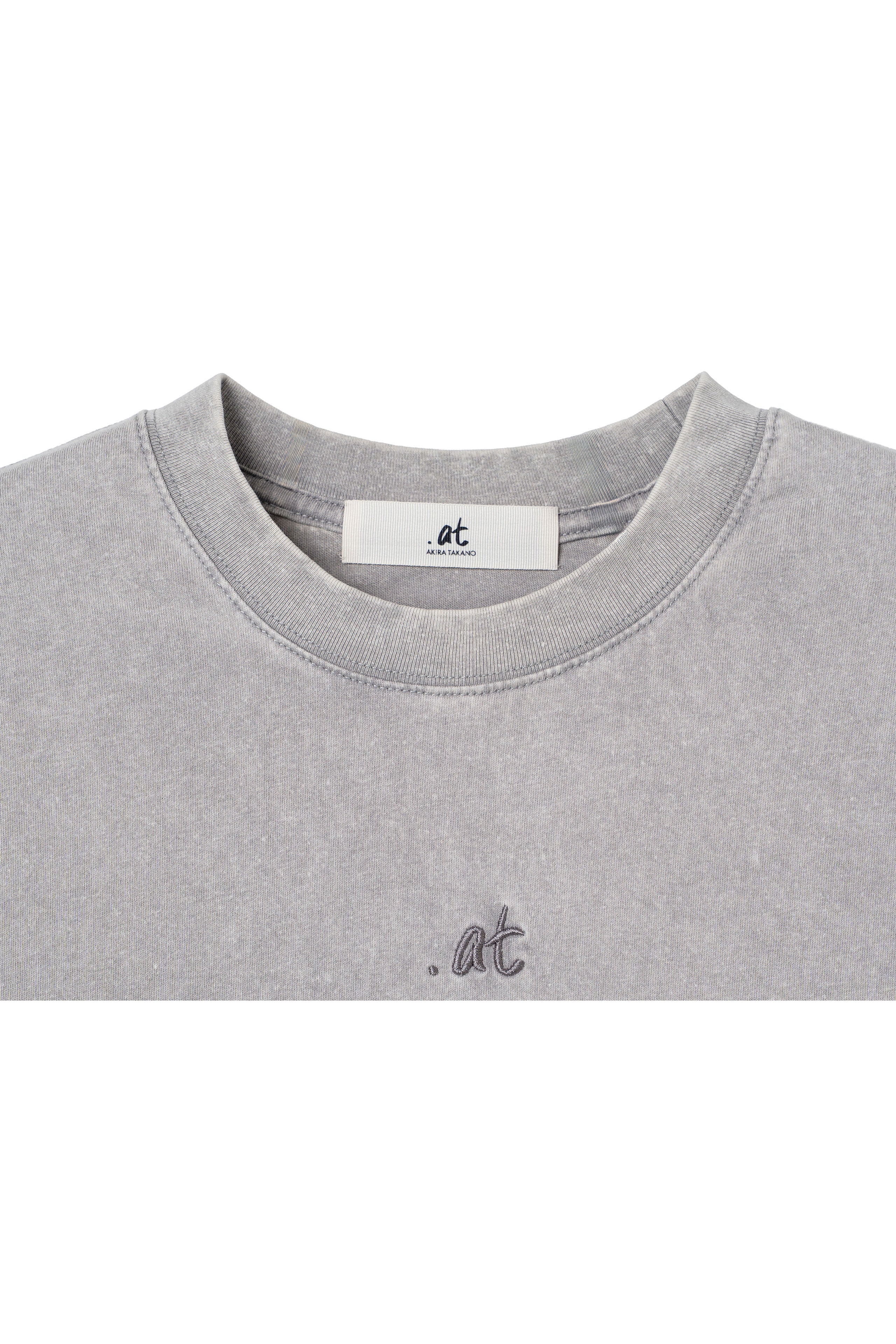.at - Vintage Logo T-Shirt - Light Gray