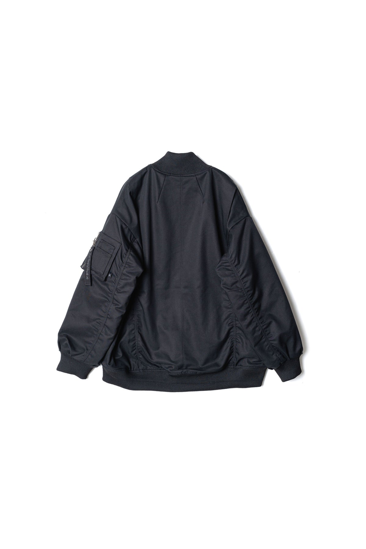 .at - MA-1 BOMBER JACKET - Black 02