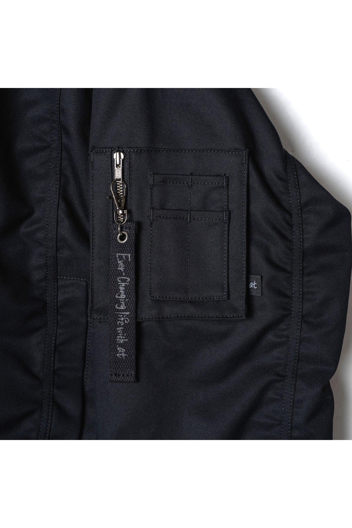 .at - MA-1 BOMBER JACKET - Black 03
