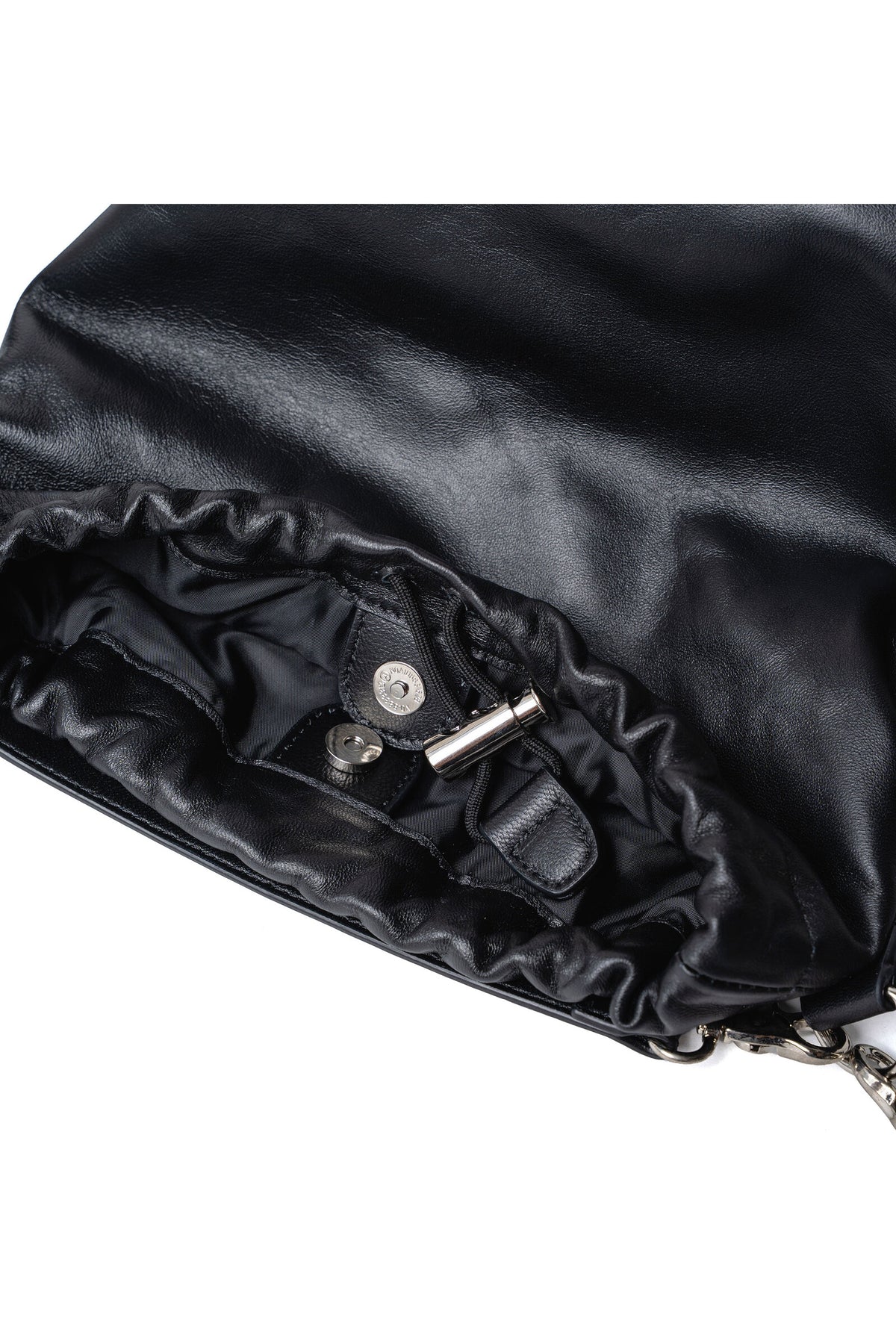 .at - Drawstring Bucket Bag - Black 08