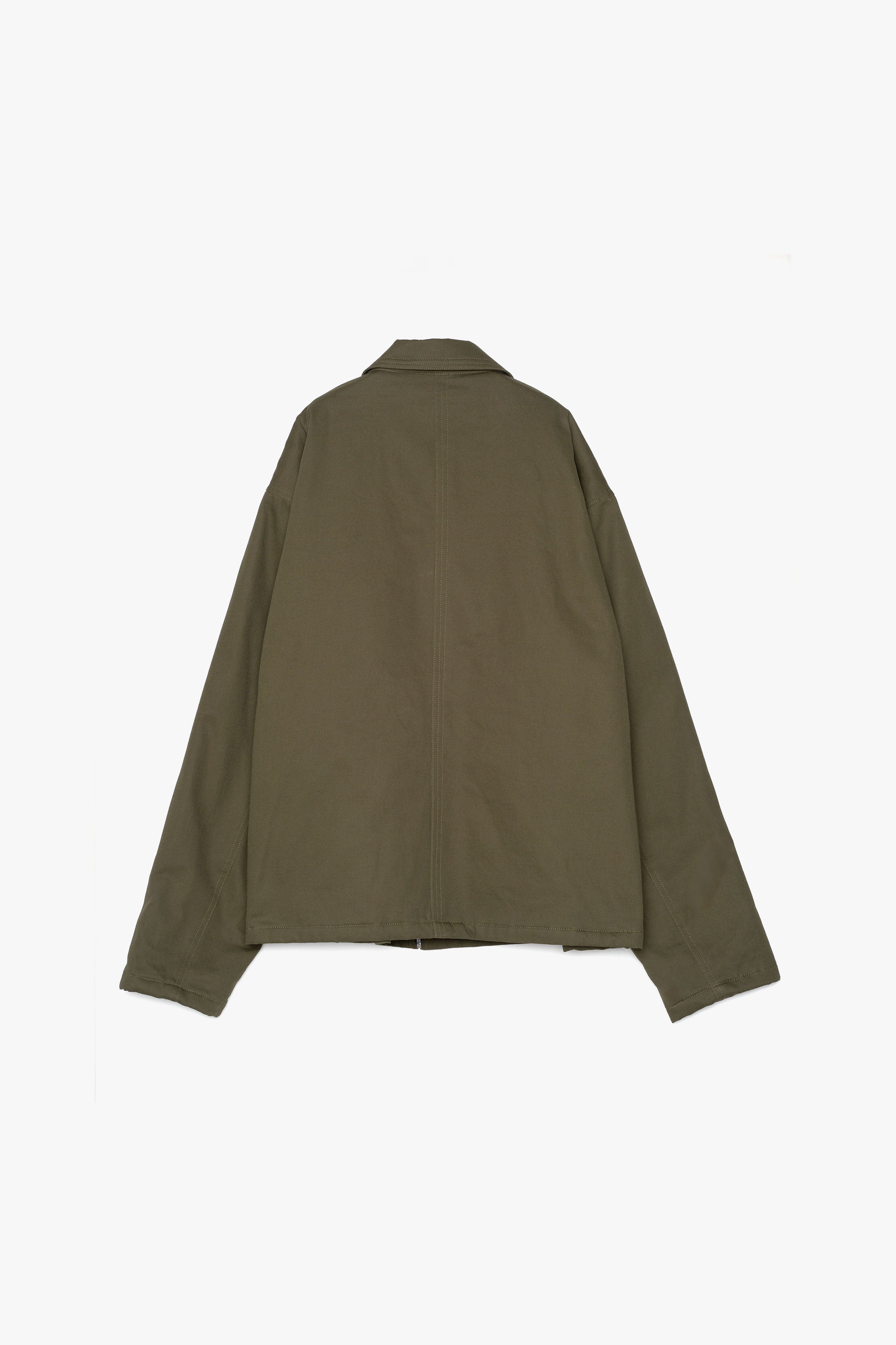 【数量限定】.at-adora quilted blouson - Khaki
