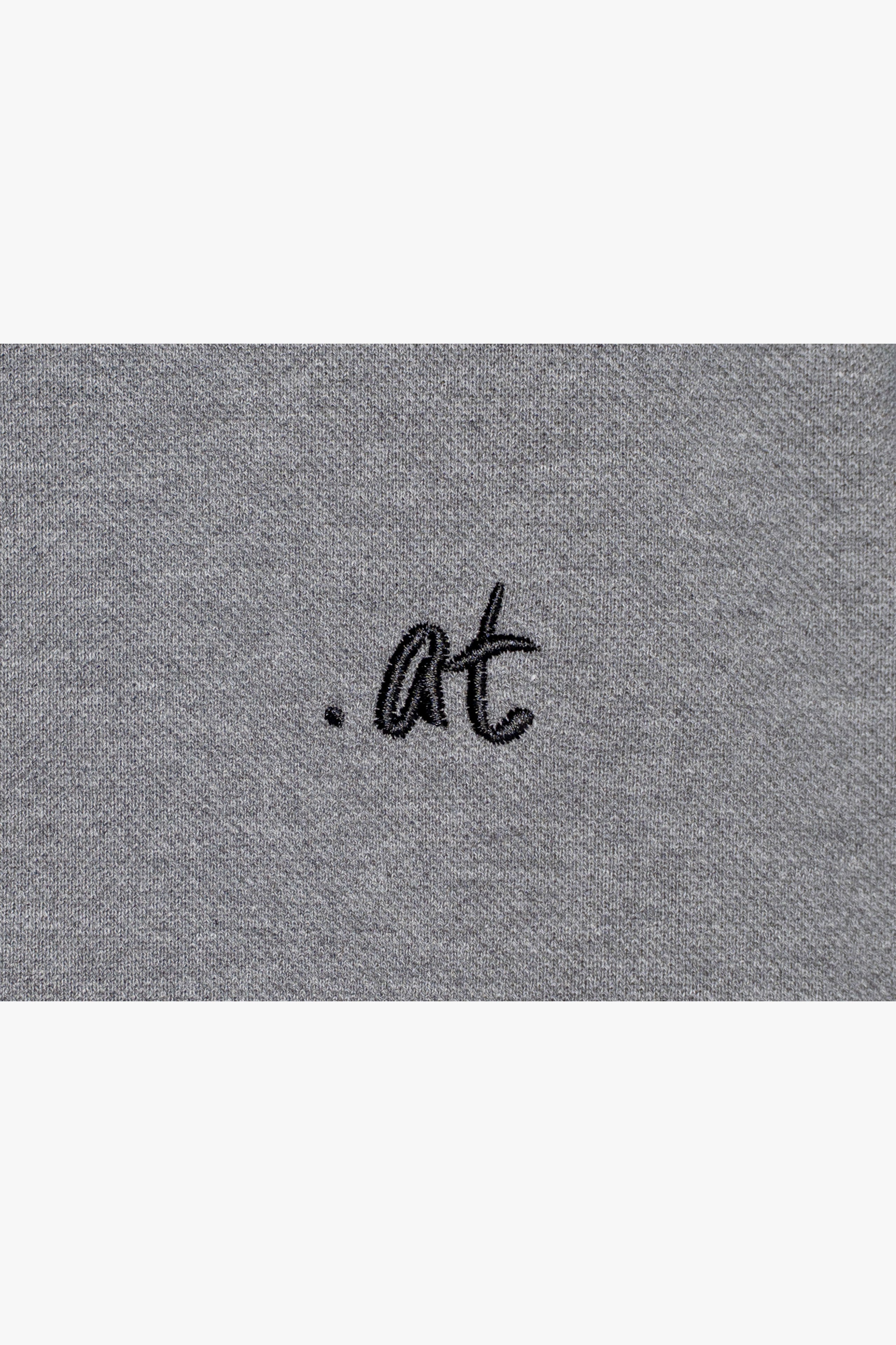 【数量限定】.at-Polo Dress - Gray