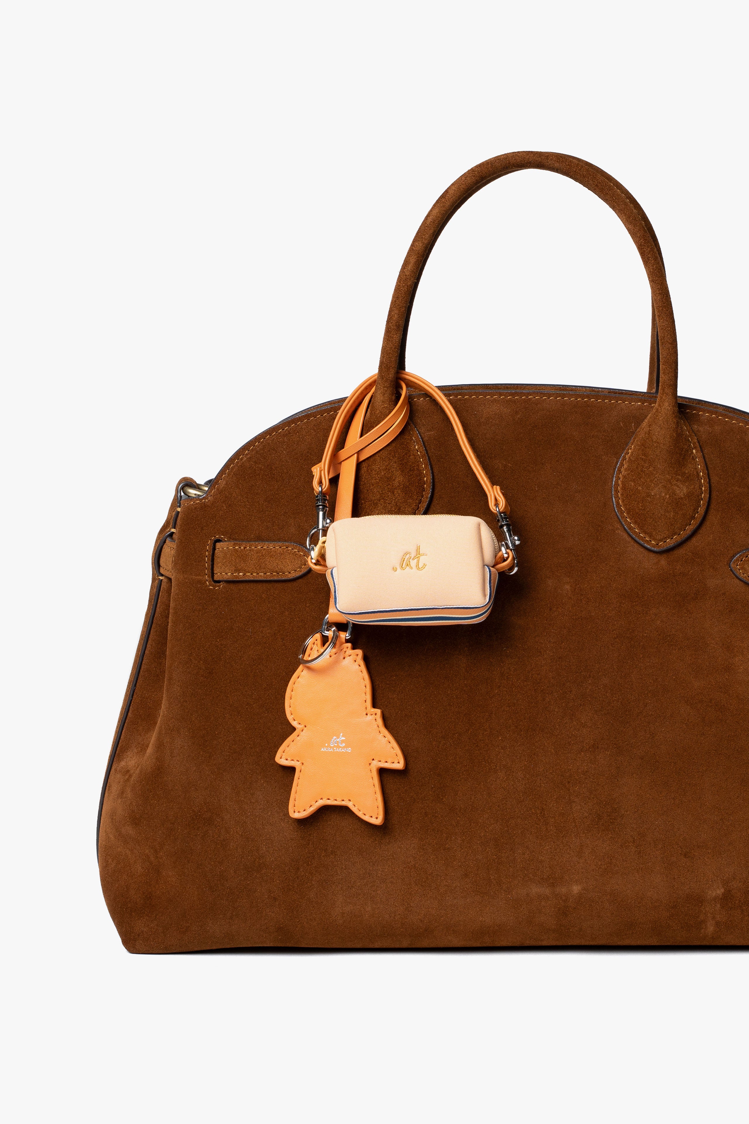 【数量限定】.at-ADORA key ring Charm - Orange