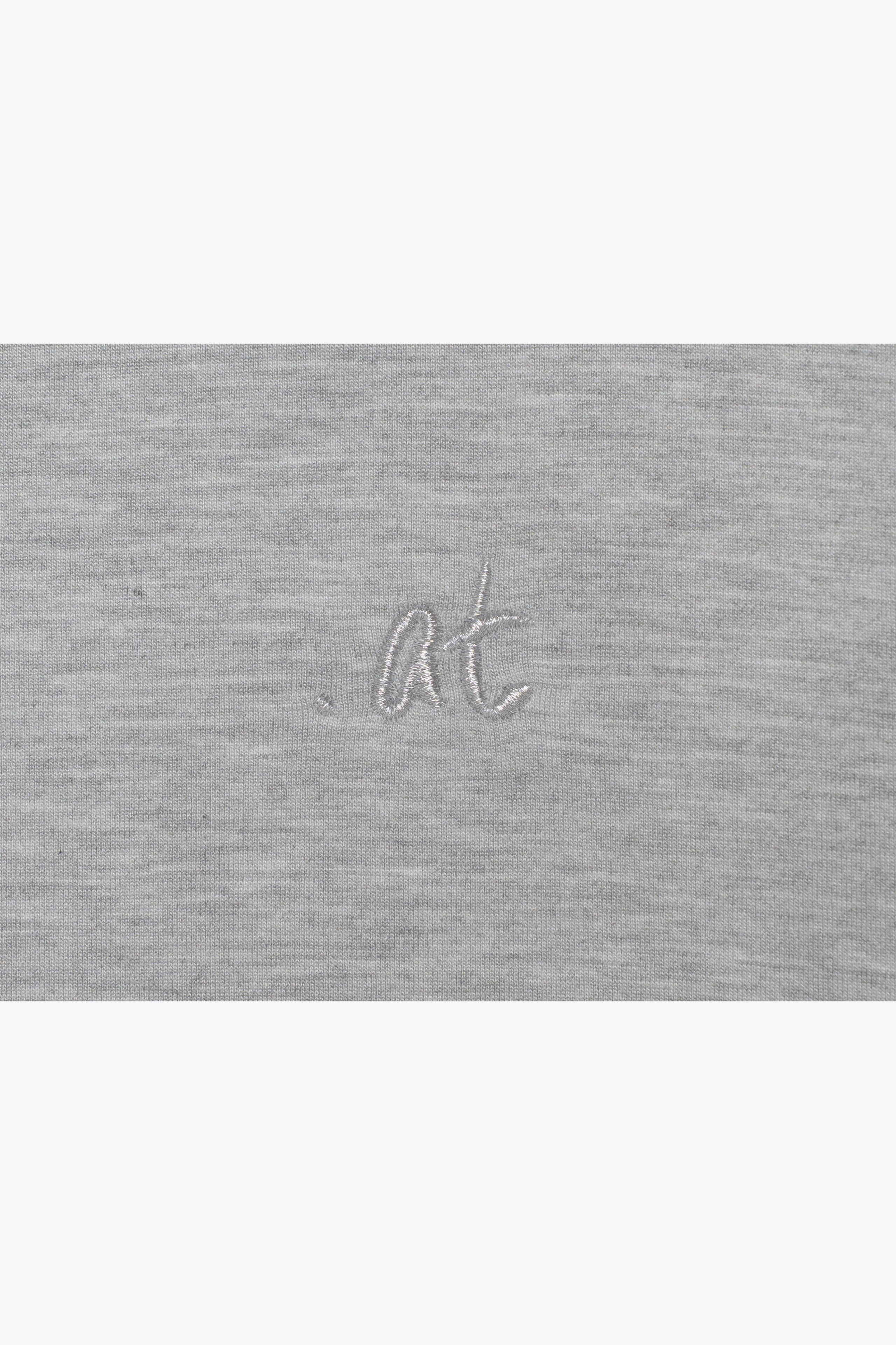【数量限定】.at-big hood pullover - Heather Gray