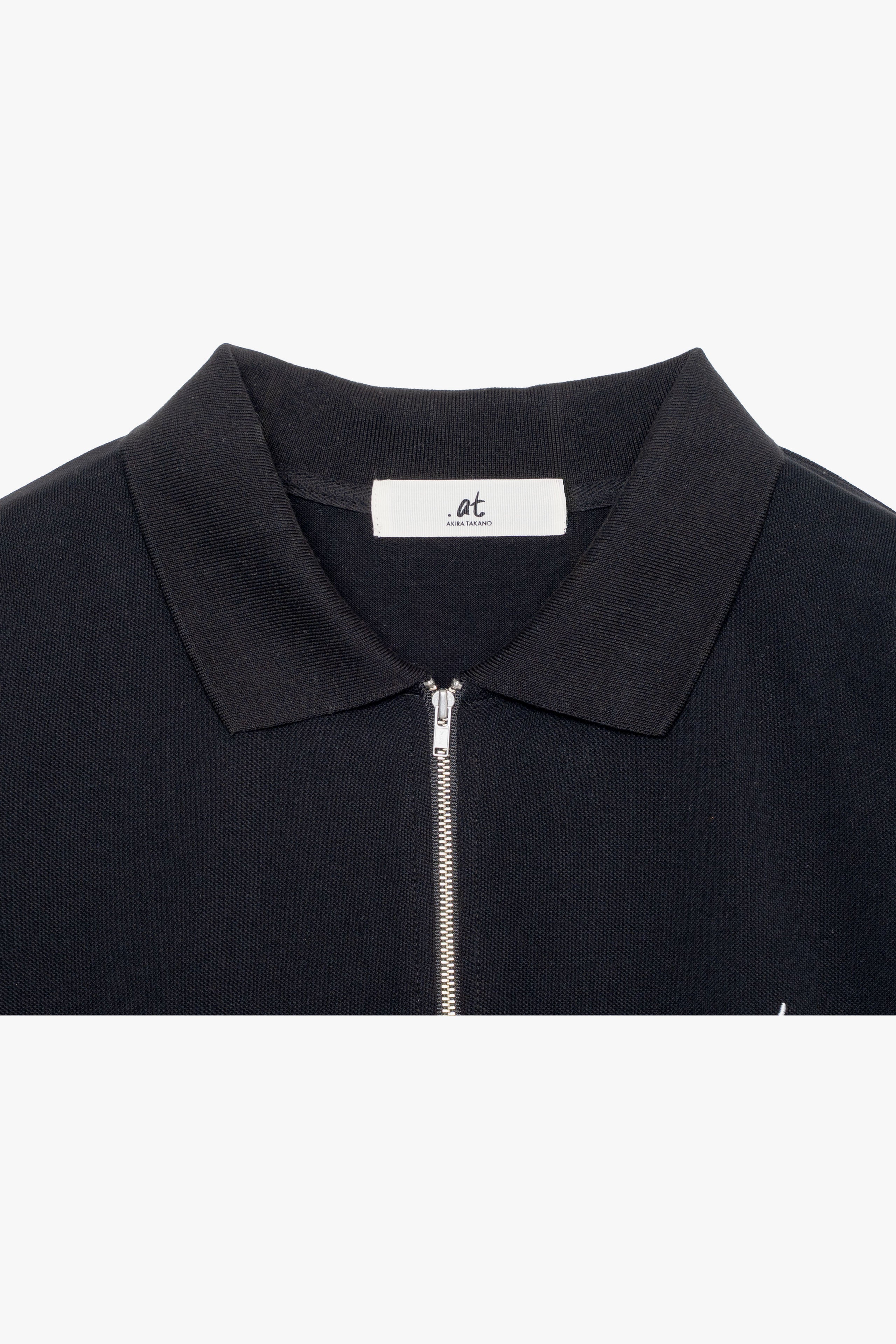 【数量限定】.at-Polo Dress - Black