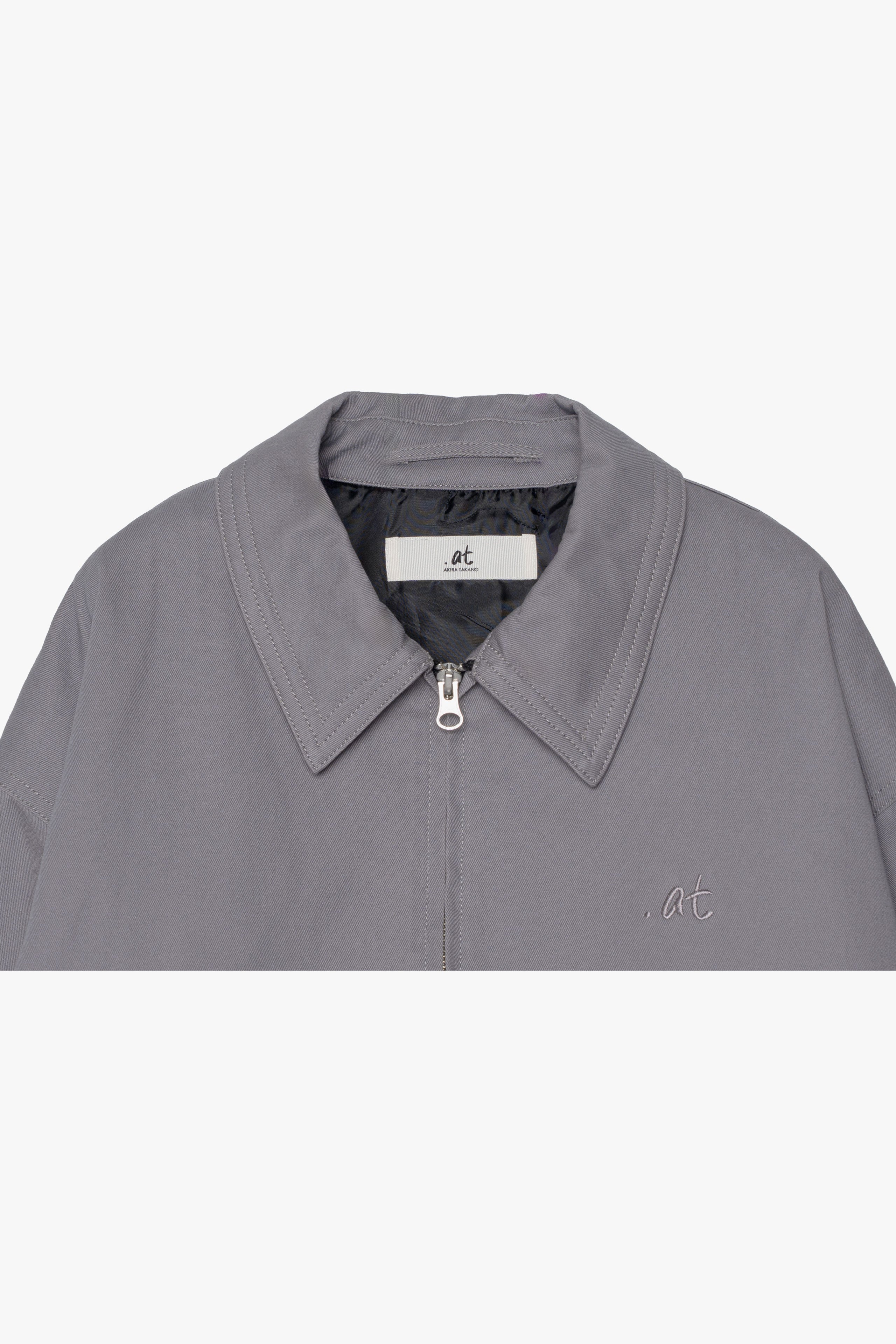 【数量限定】.at-adora quilted blouson - Gray