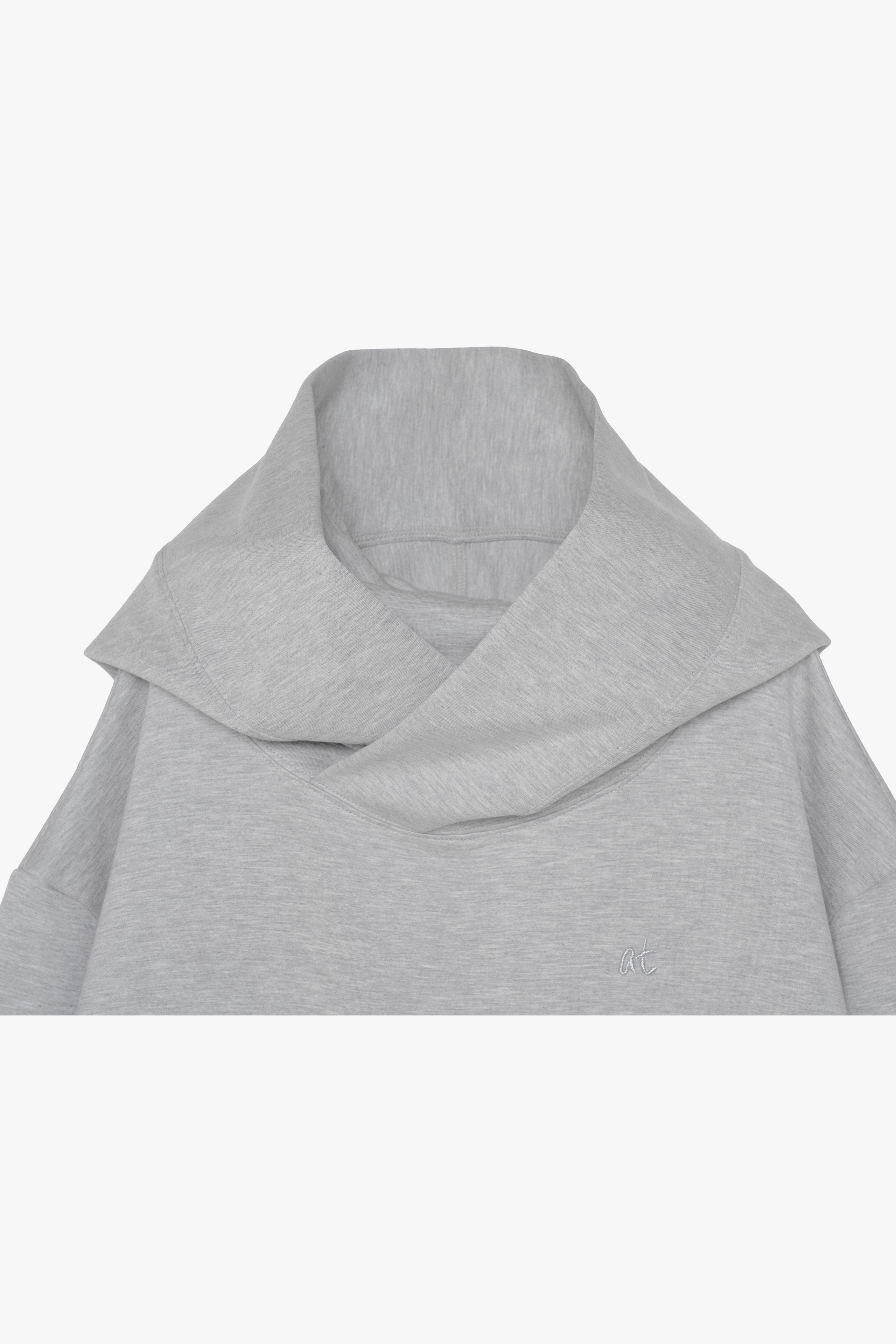 【数量限定】.at-big hood pullover - Heather Gray