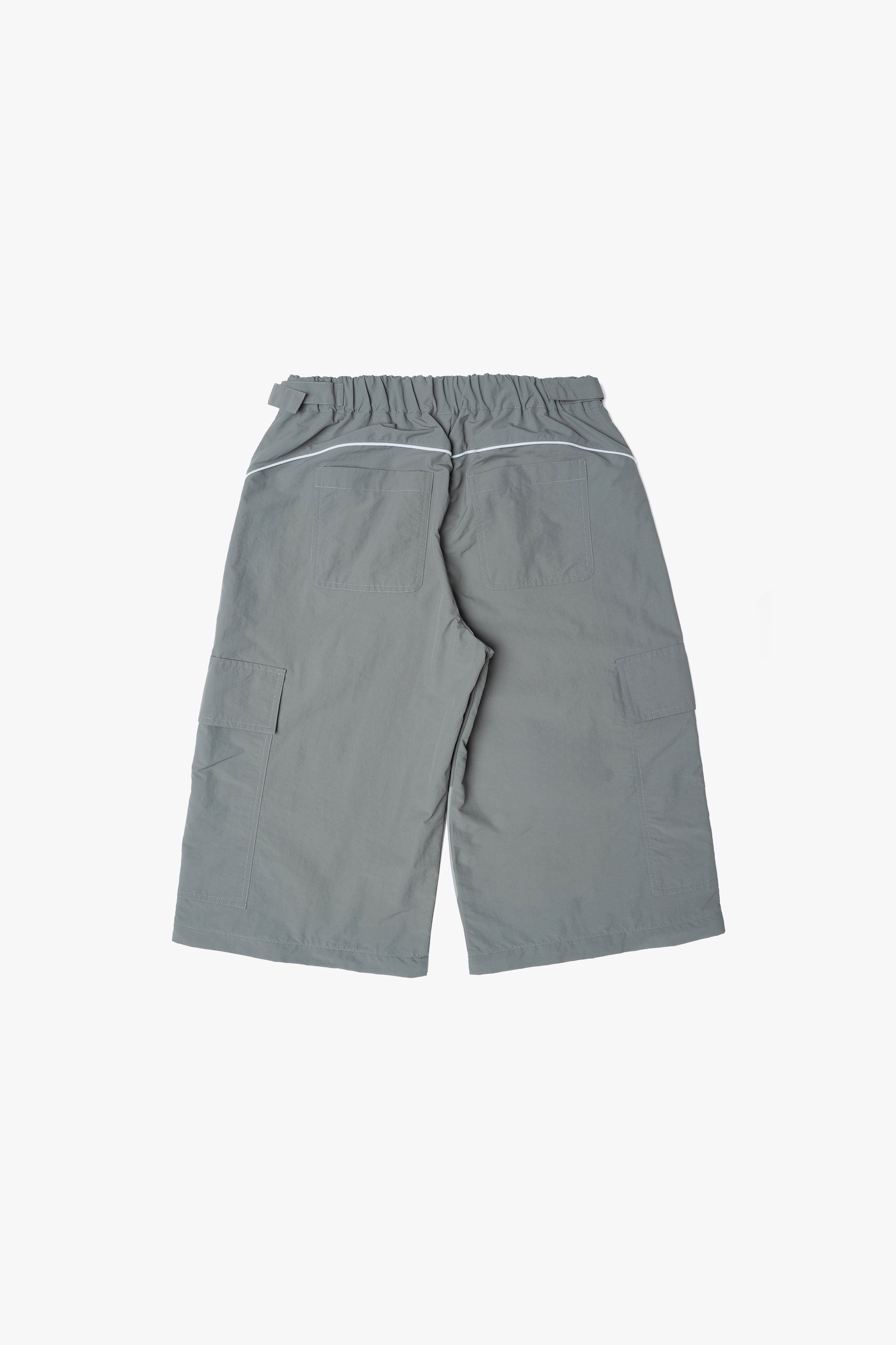 【数量限定】.at-Nylon Piping Cargo Pants - Khaki