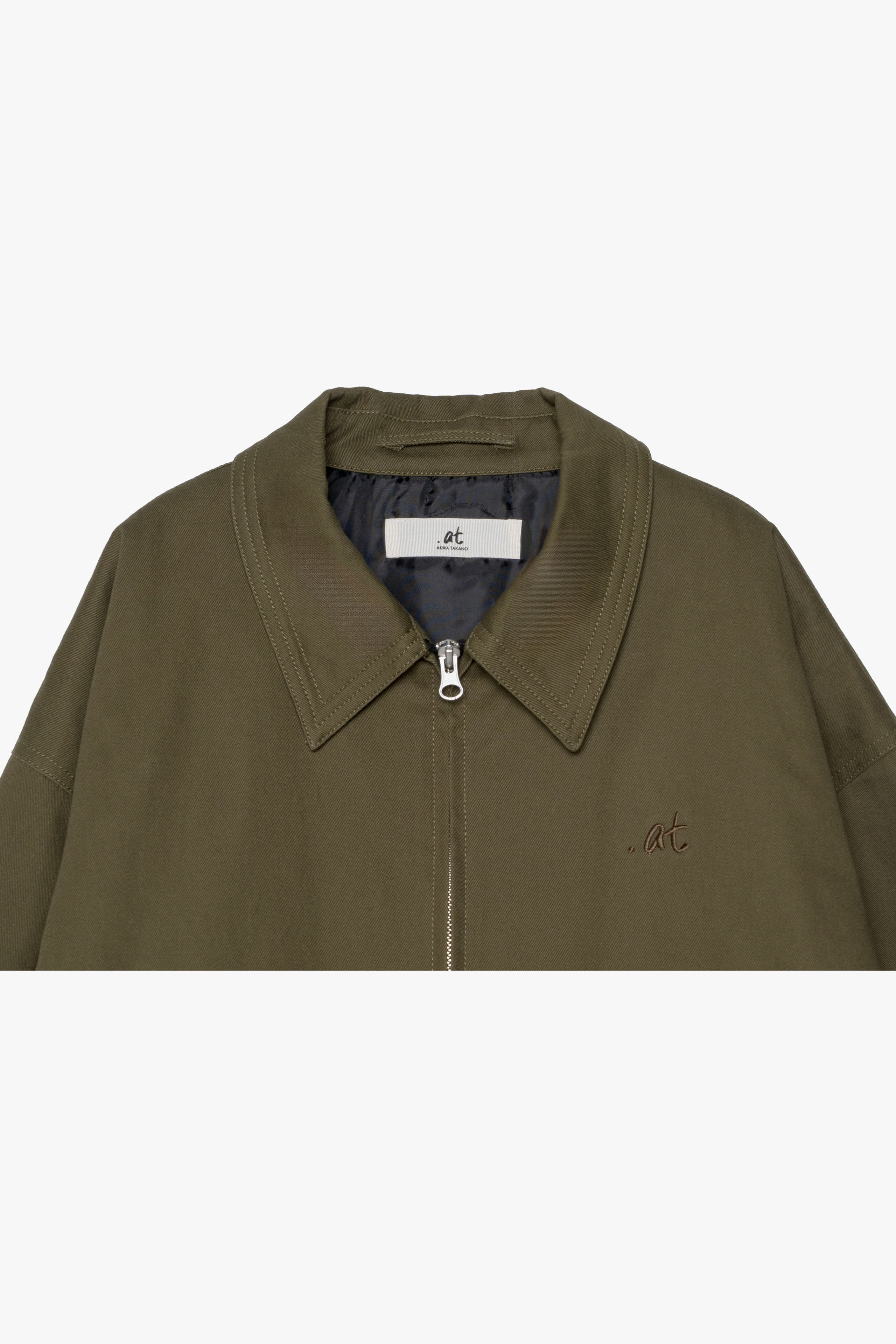 【数量限定】.at-adora quilted blouson - Khaki