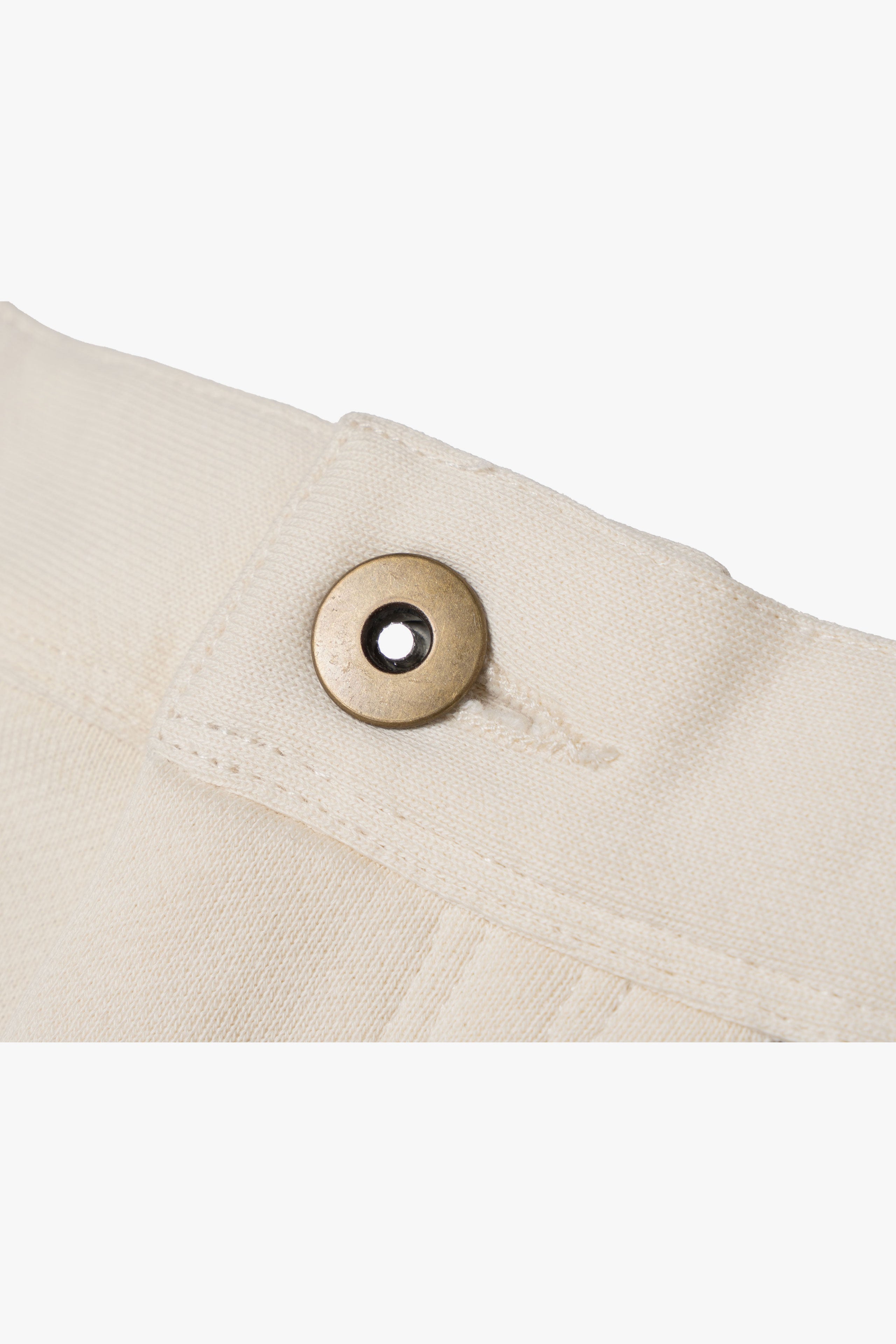 .at-Set Patch Flared Sweat Skirt - Ecru
