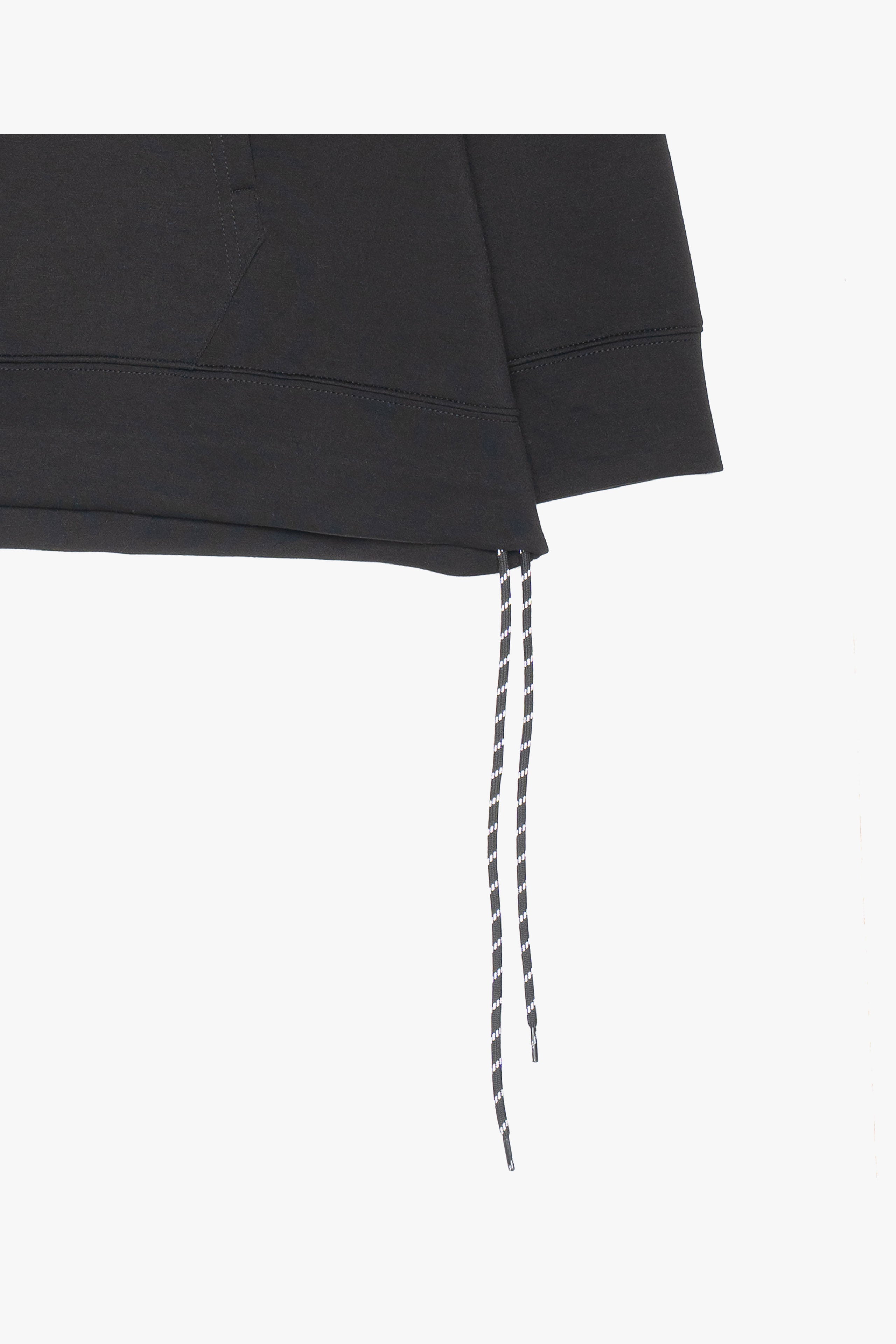 【数量限定】.at-big hood pullover - Black