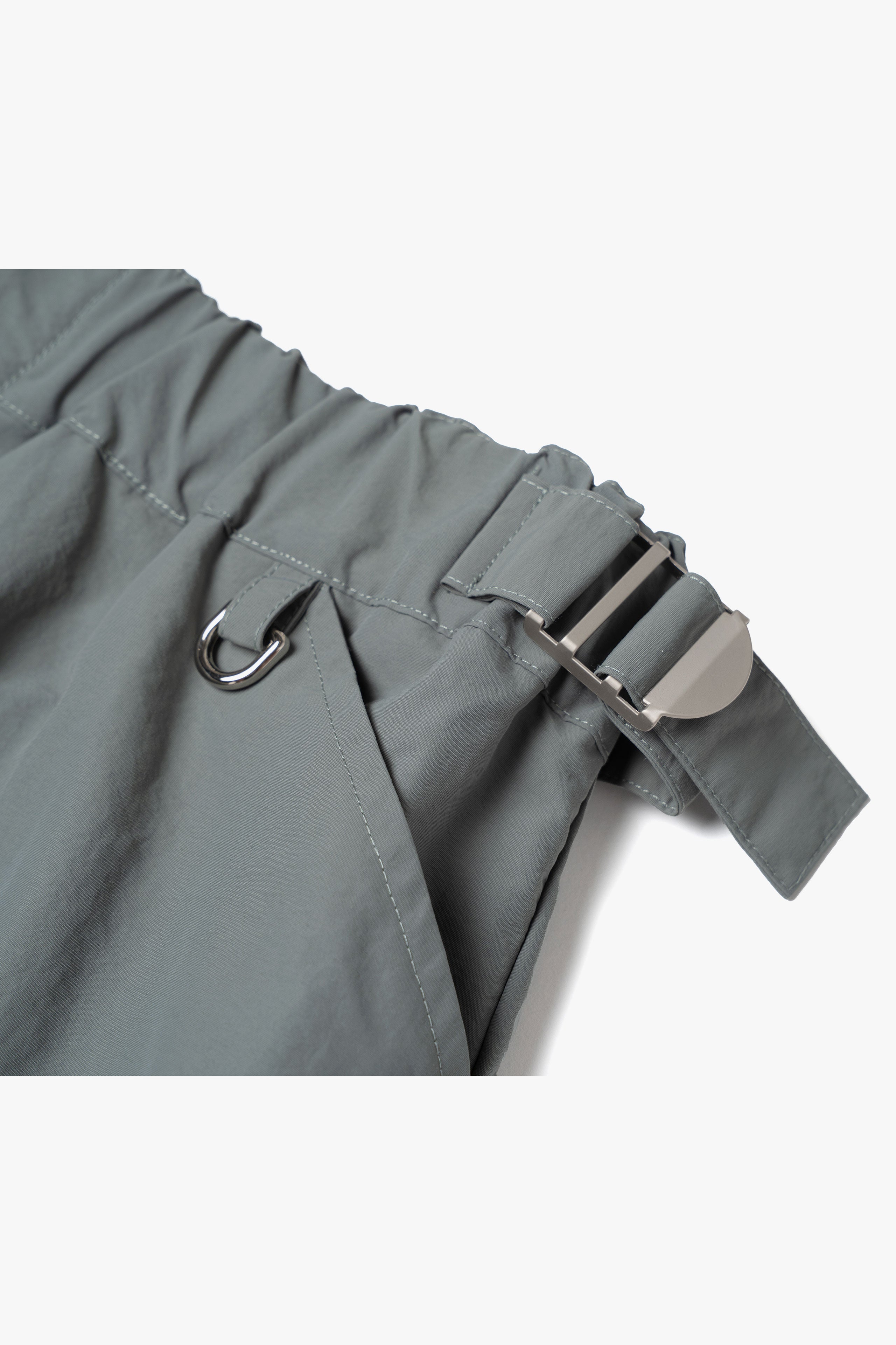 【数量限定】.at-Nylon Piping Cargo Pants - Khaki