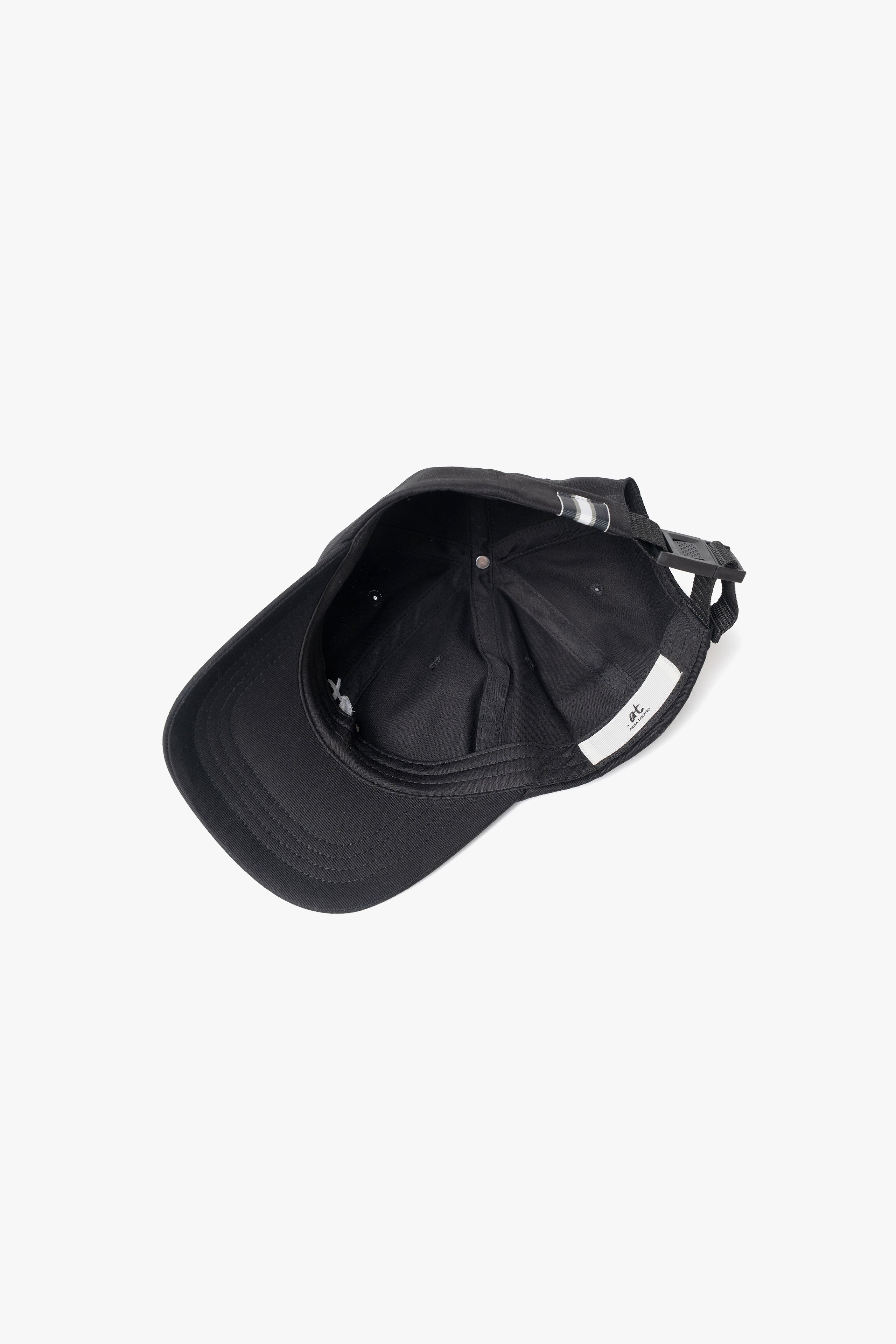 【数量限定】.at-Stripe Tape Logo Cap