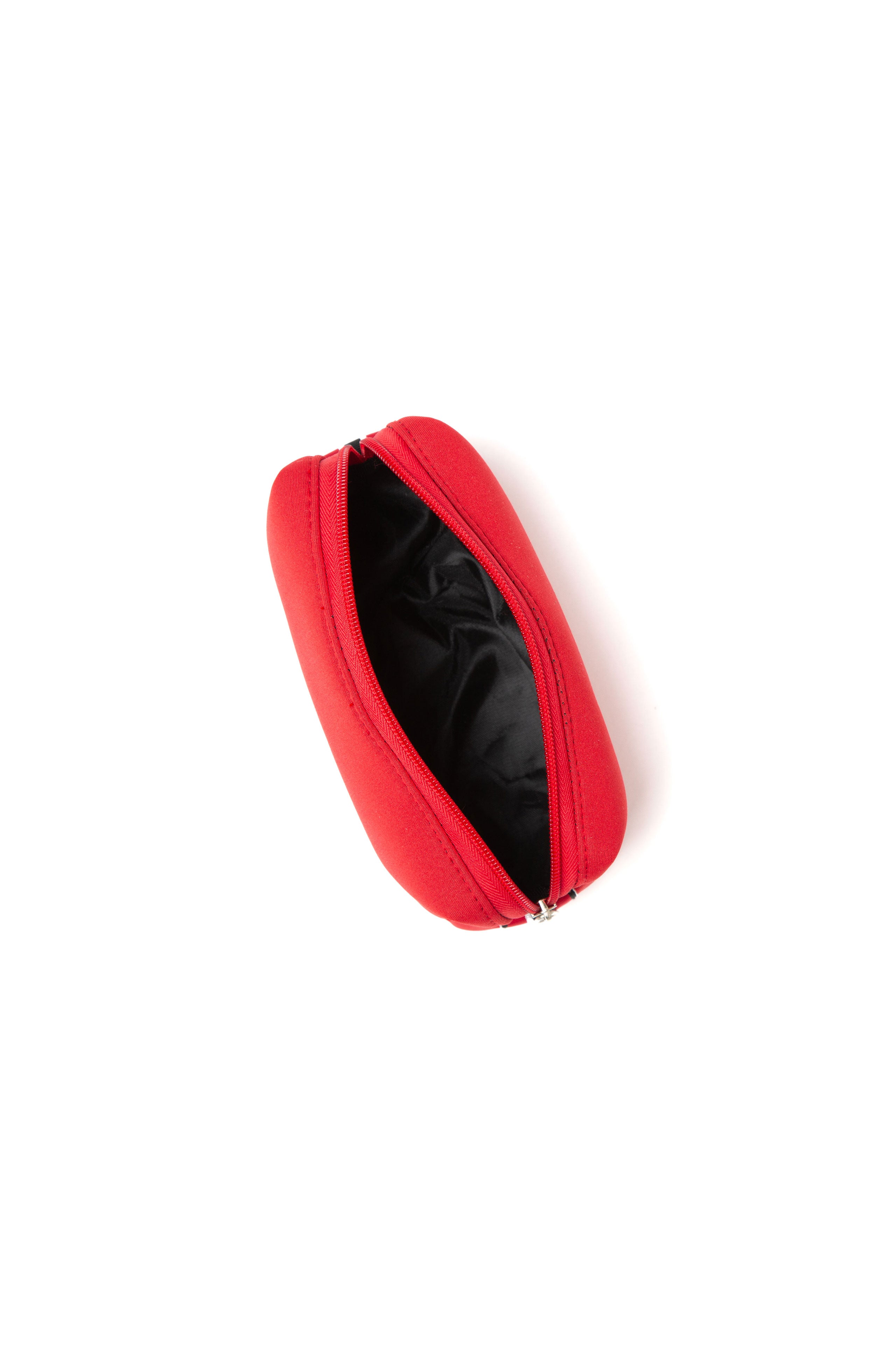 【数量限定】.at-Stripe Tape Square Pouch M - Red