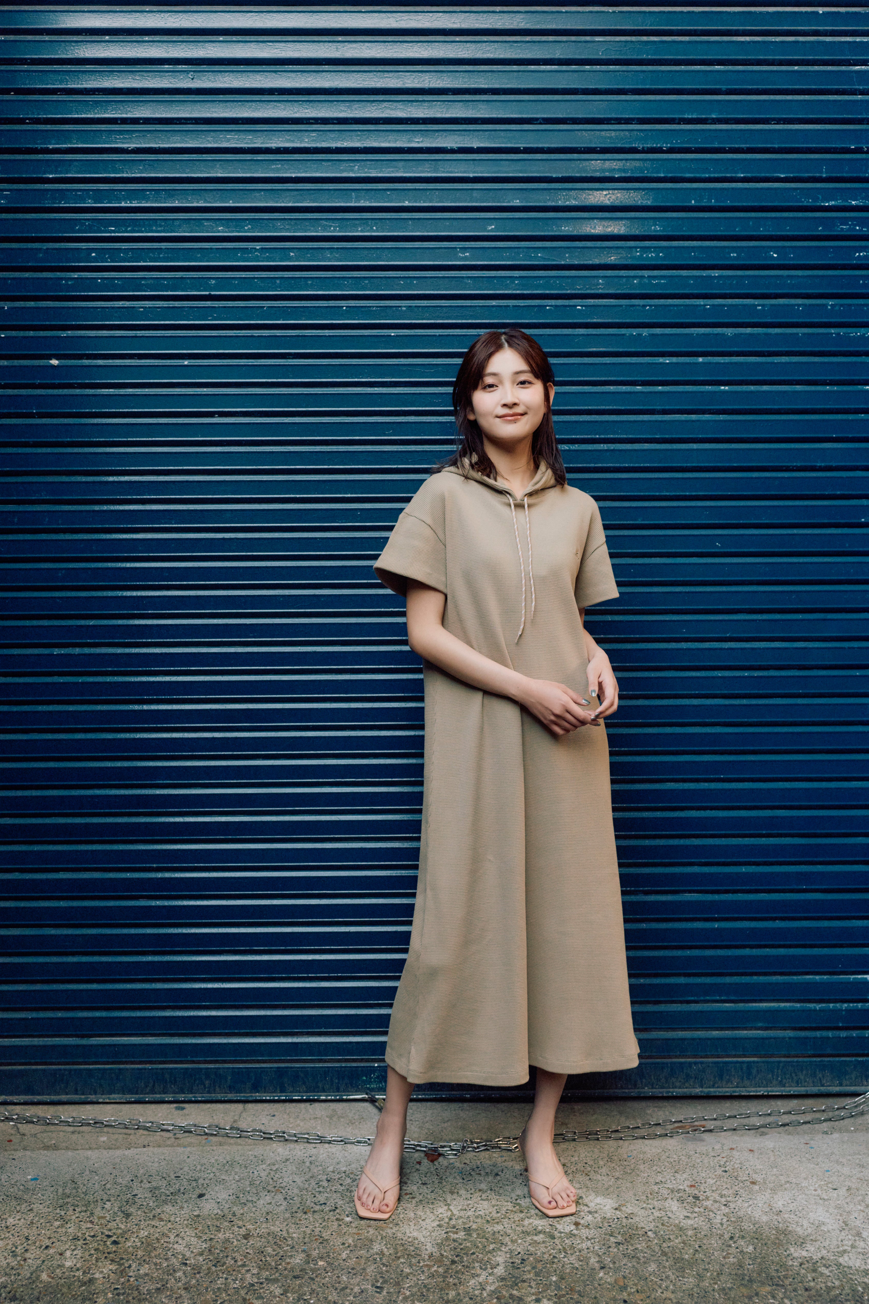 .at - Foodie Dress - Khaki