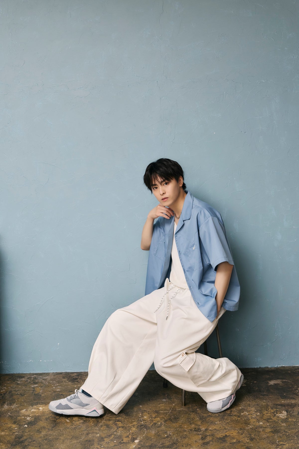 Baggy Rigid Denim Pants - Off White｜.at
