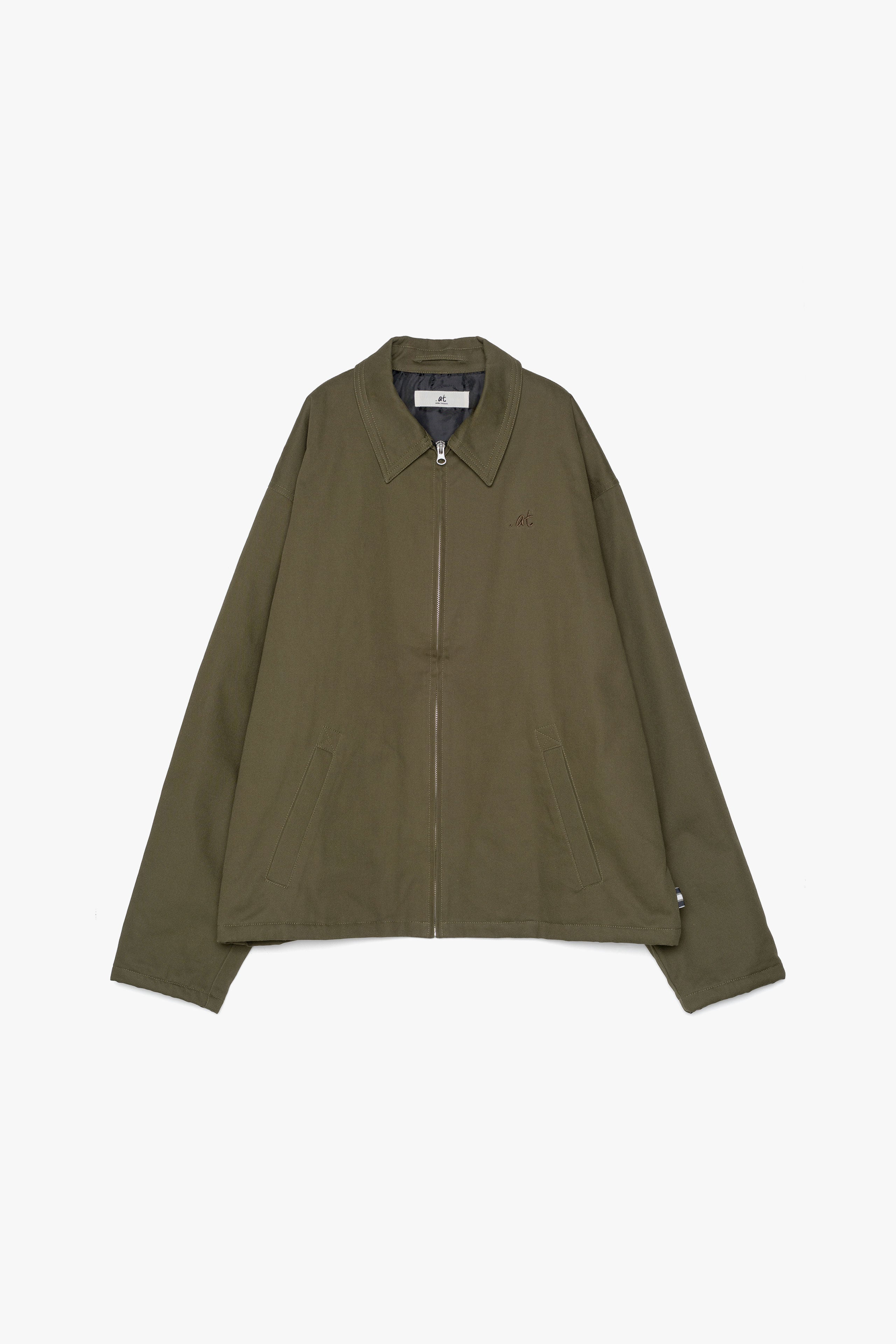 【数量限定】.at-adora quilted blouson - Khaki