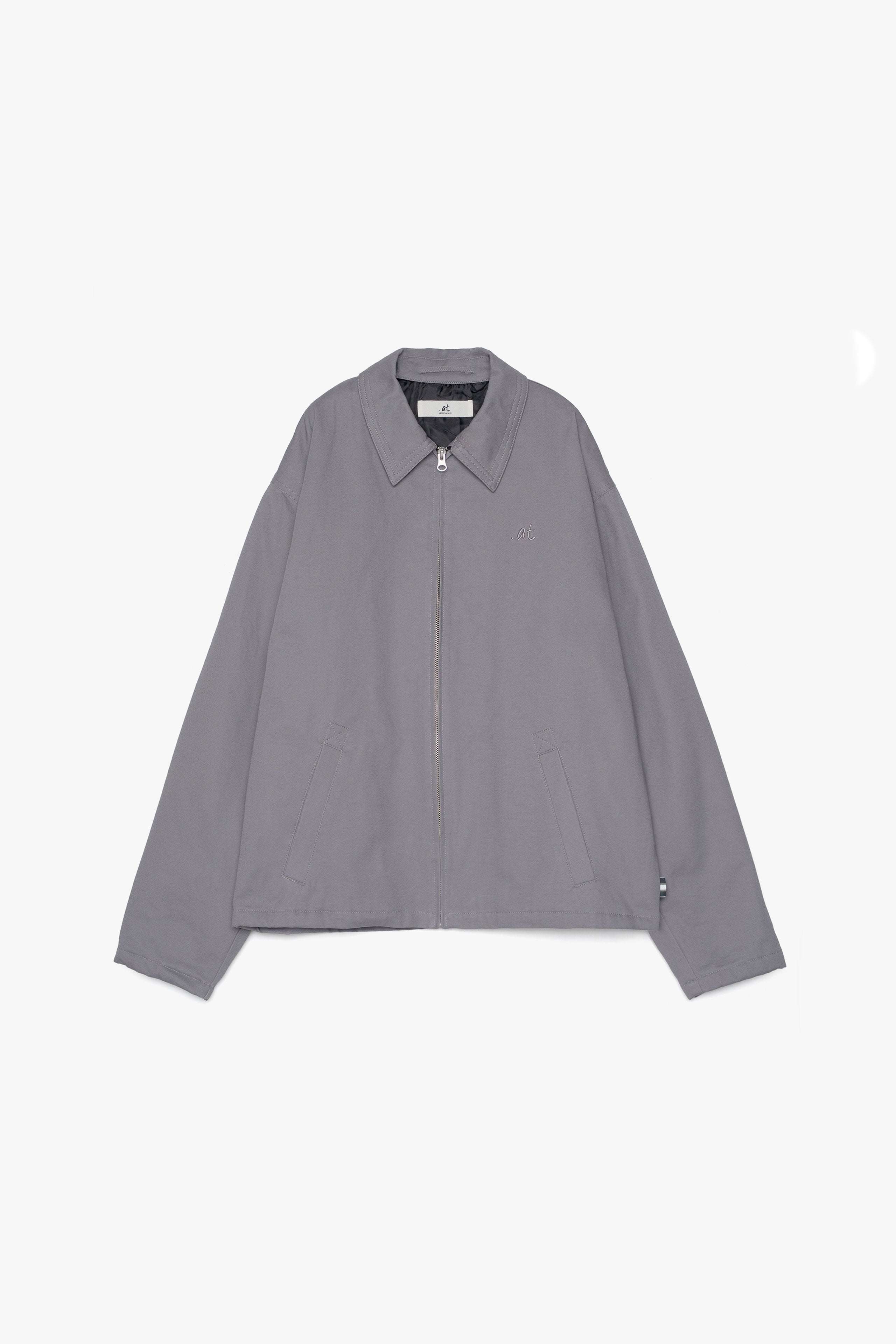 【数量限定】.at-adora quilted blouson - Gray