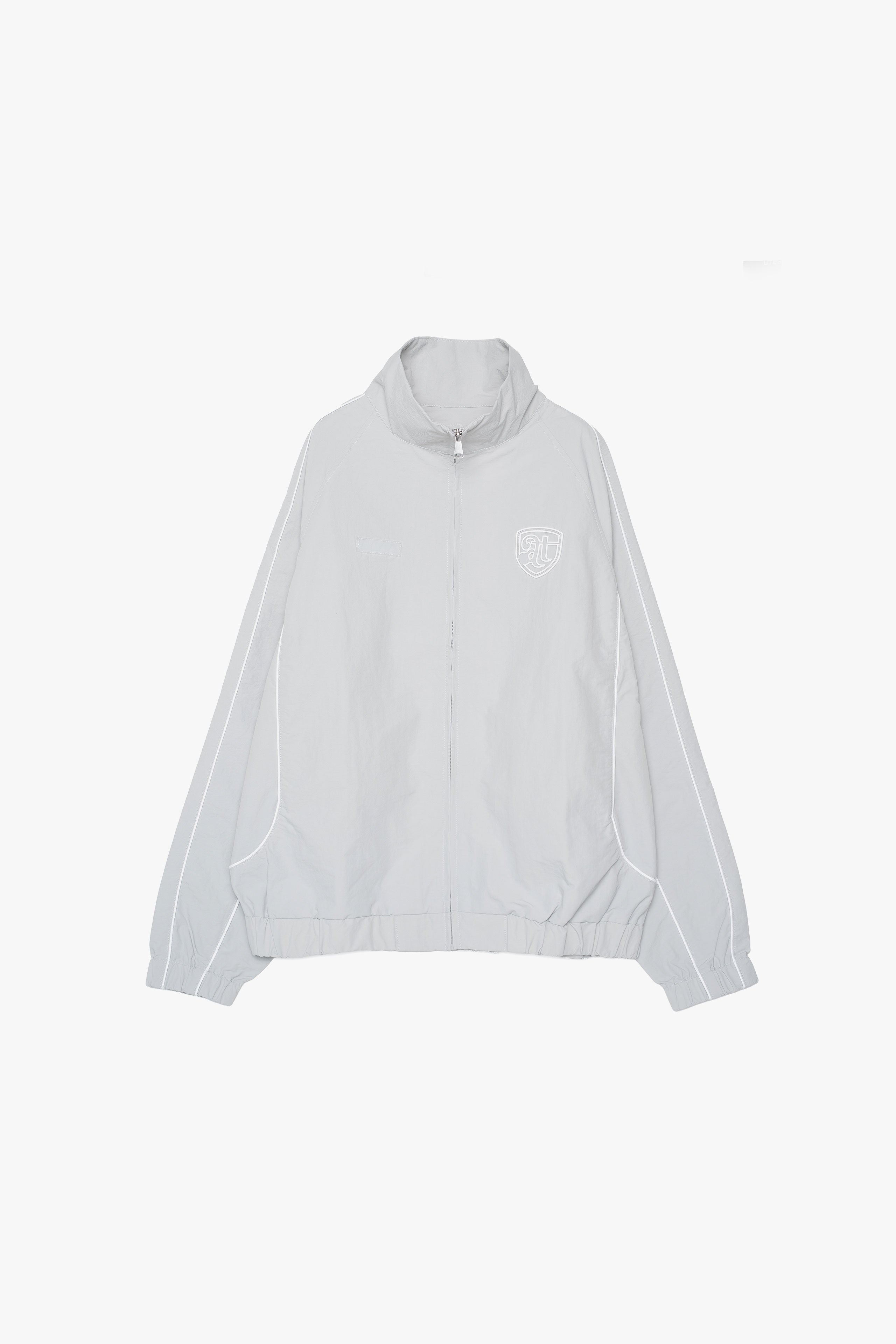 【数量限定】.at-Nylon Piping Moutain Jacket - Gray