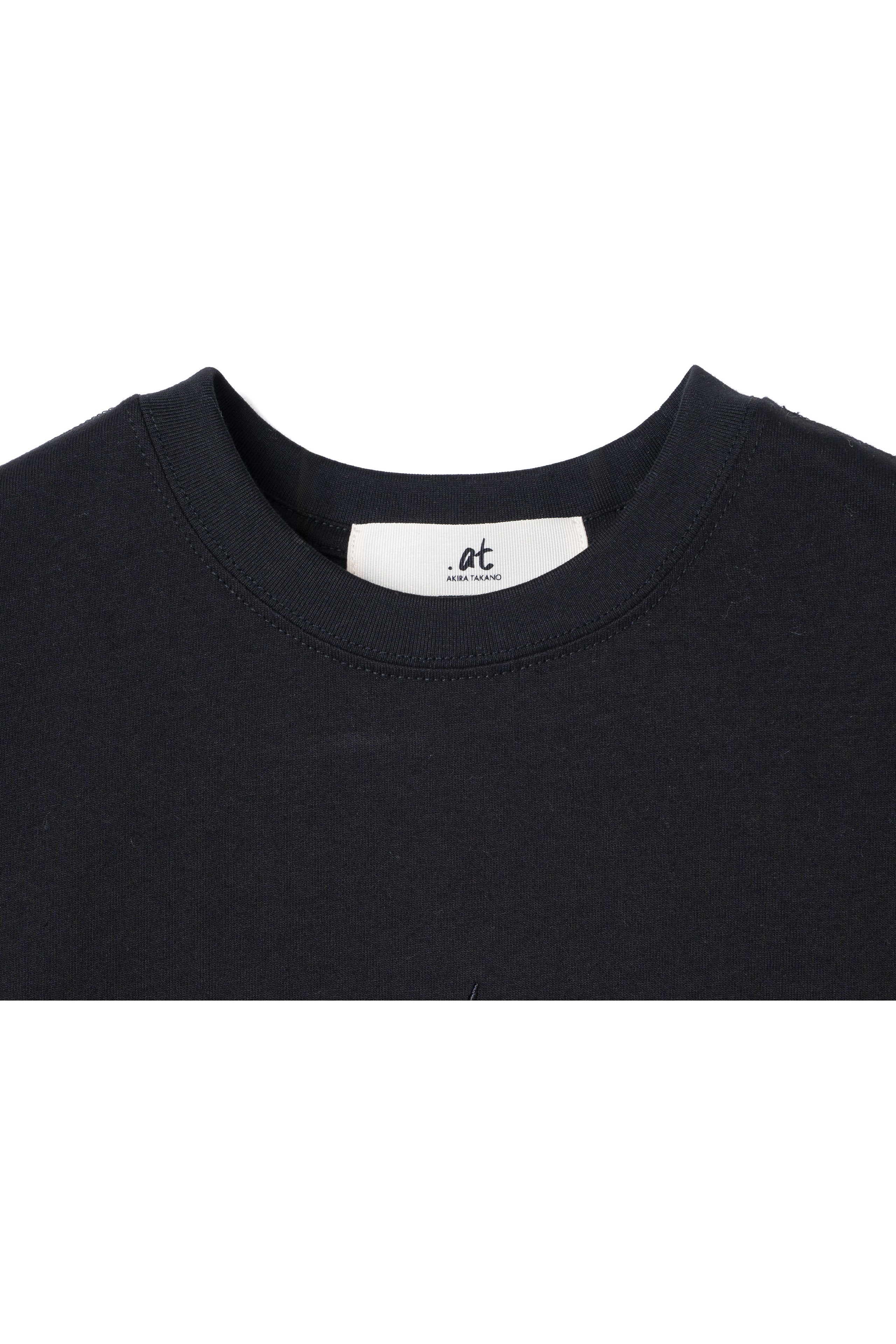 .at - New Basic Ladys T-Shirt - Black