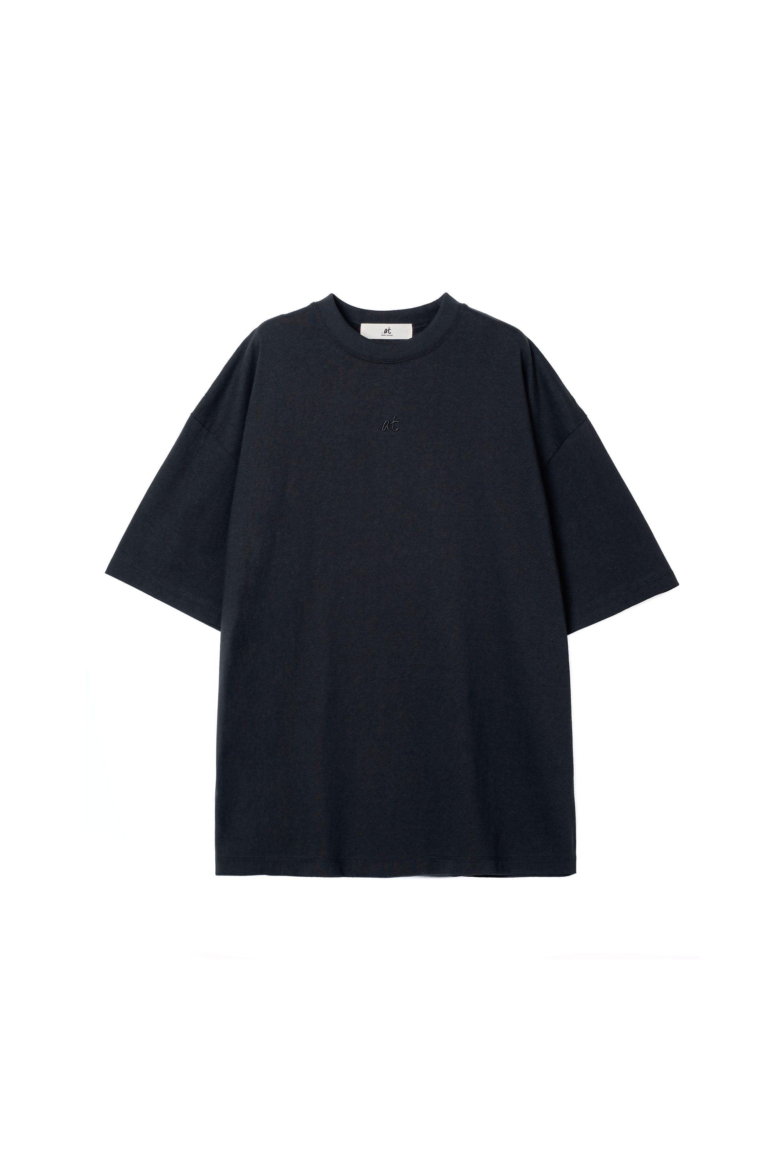 .at - New Basic T-Shirt - Black