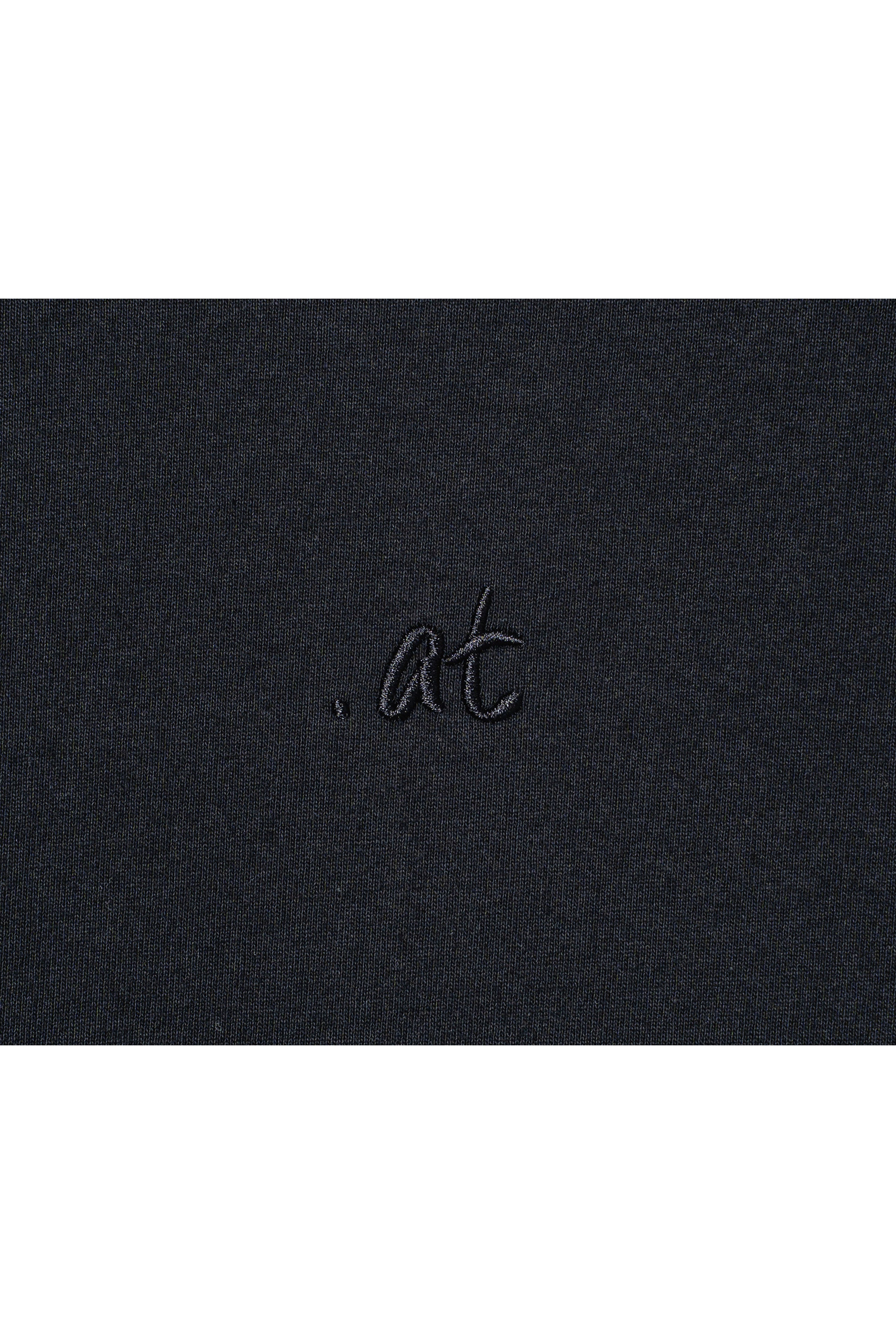 .at - New Basic T-Shirt - Black