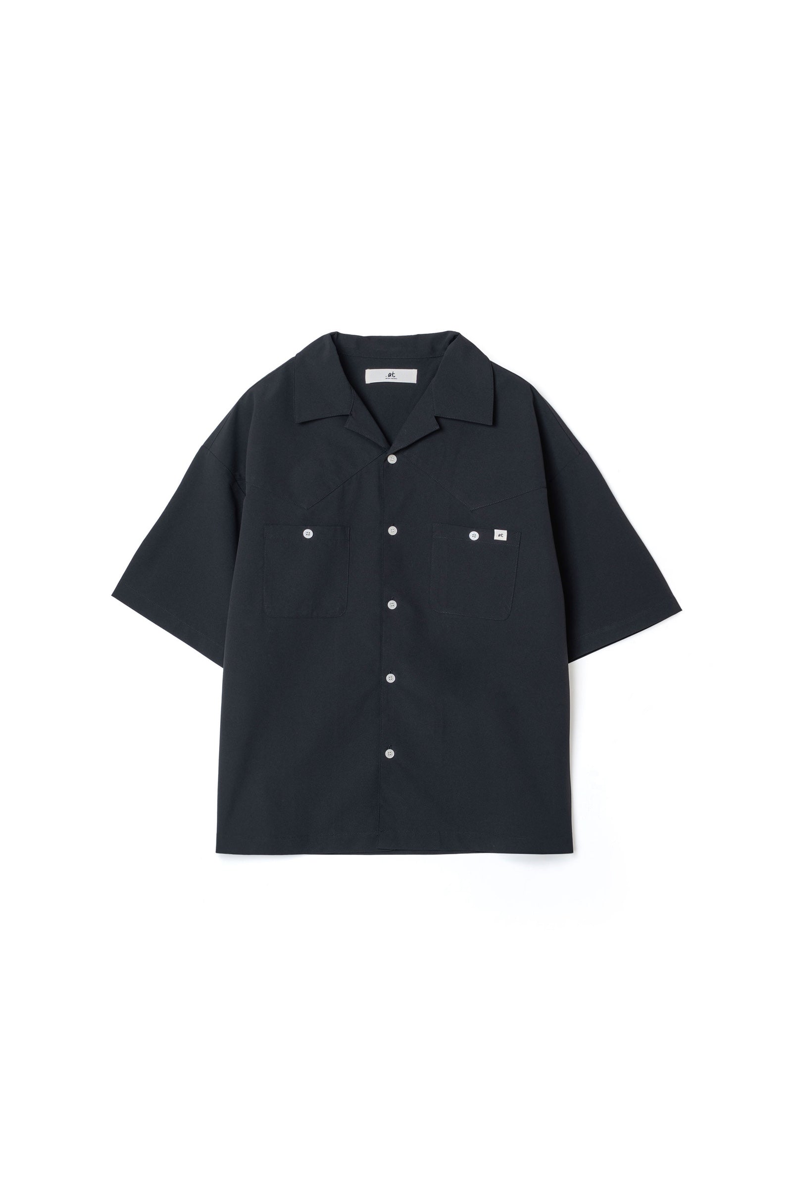 .at - Western Shirt - Black 01