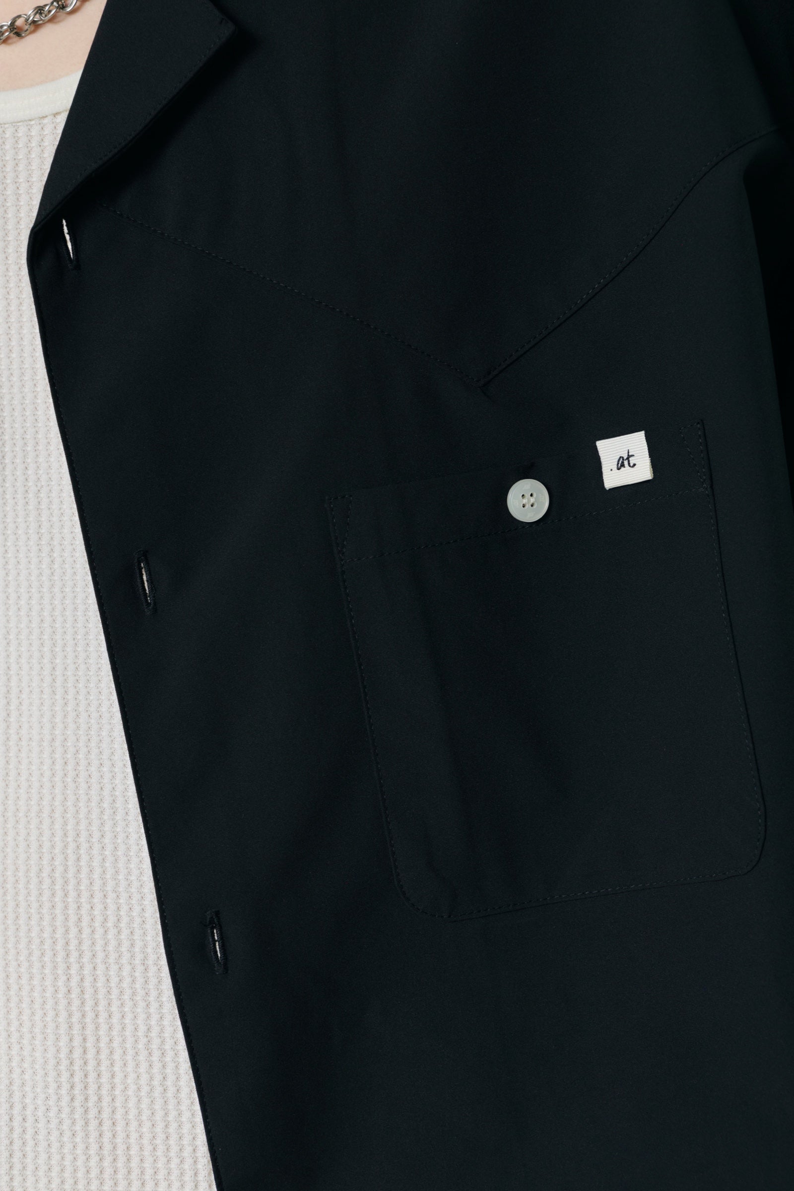 .at - Western Shirt - Black 08