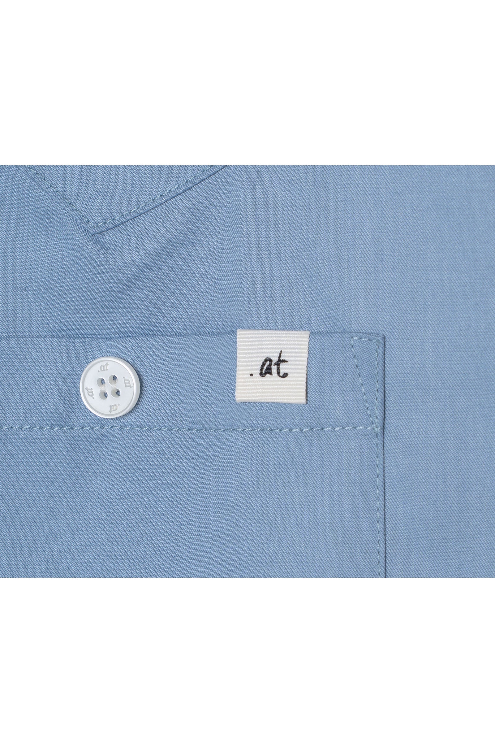 .at - Western Shirt - Iceblue 03