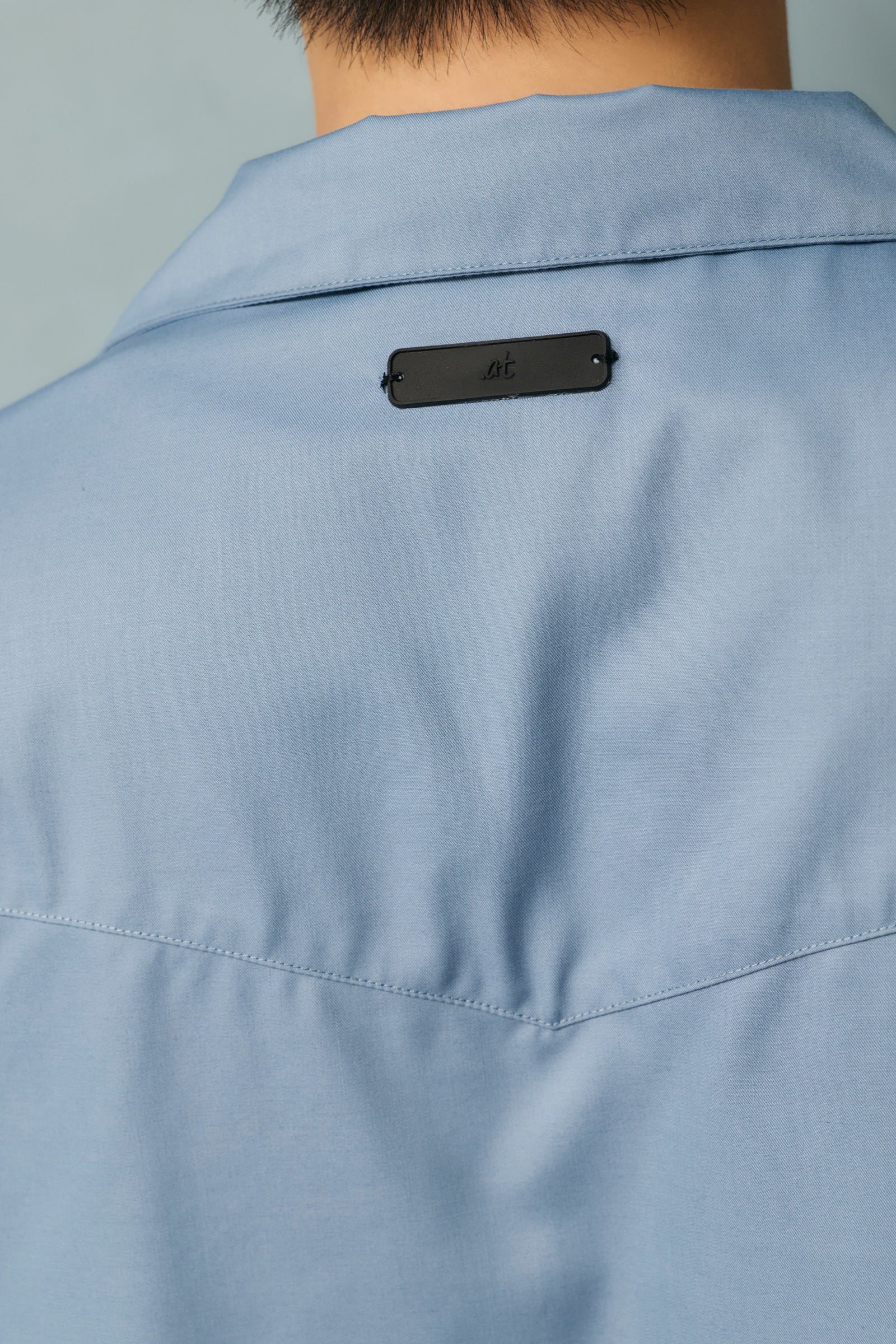 .at - Western Shirt - Iceblue 09