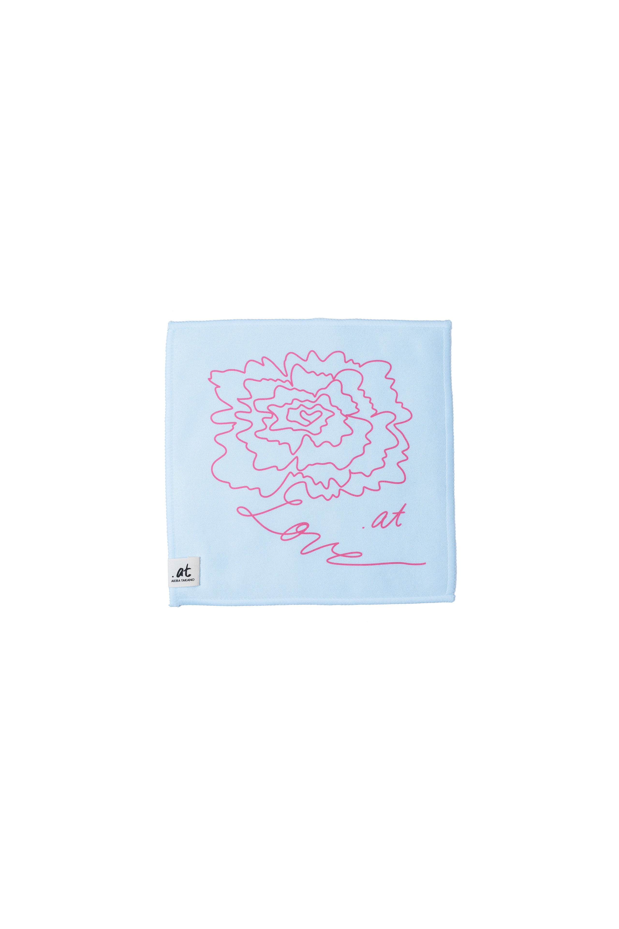 【数量限定】.at - Mother’s Day Original Art Handkerchief - Pink