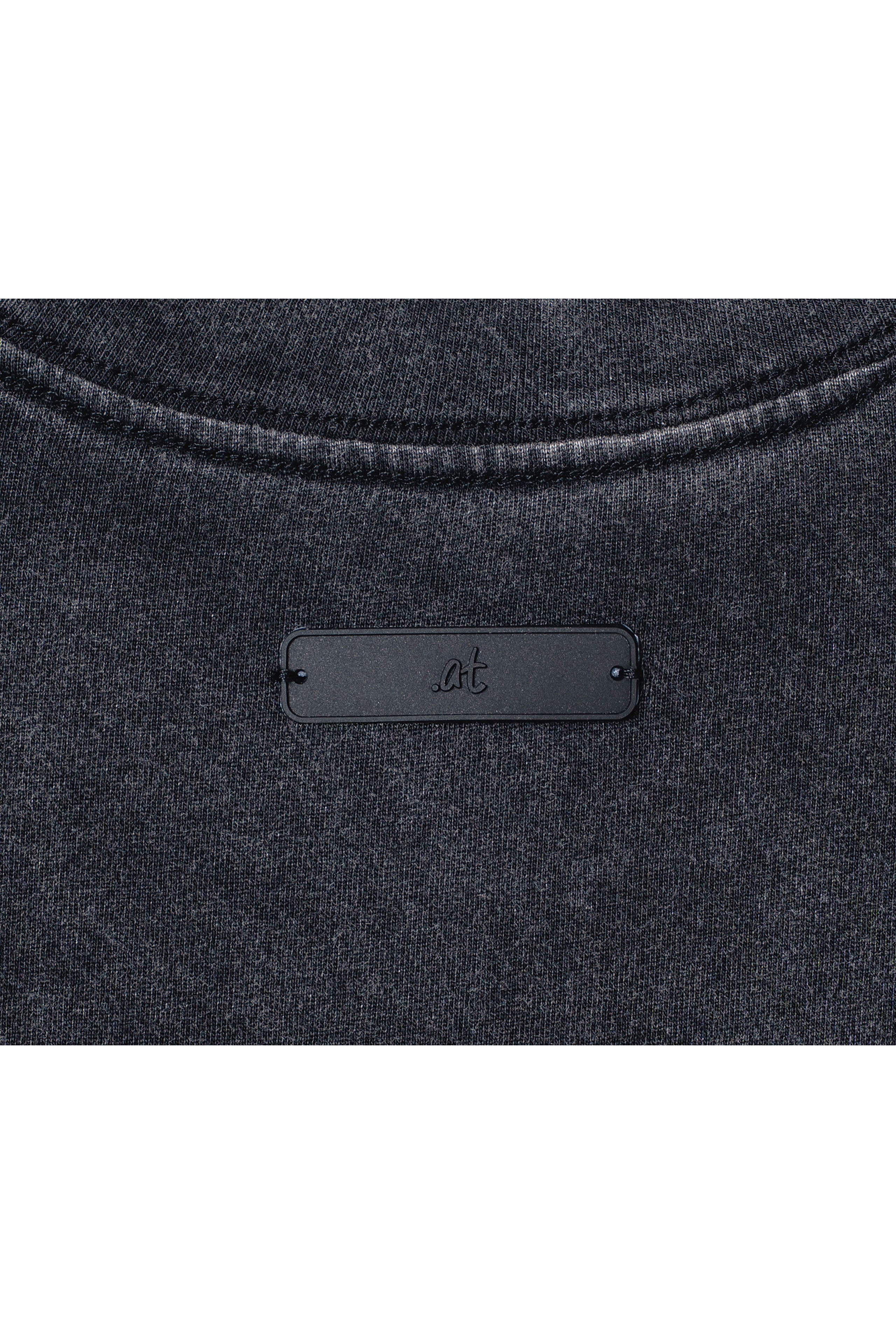 .at - Vintage Logo T-Shirt - Ink Black