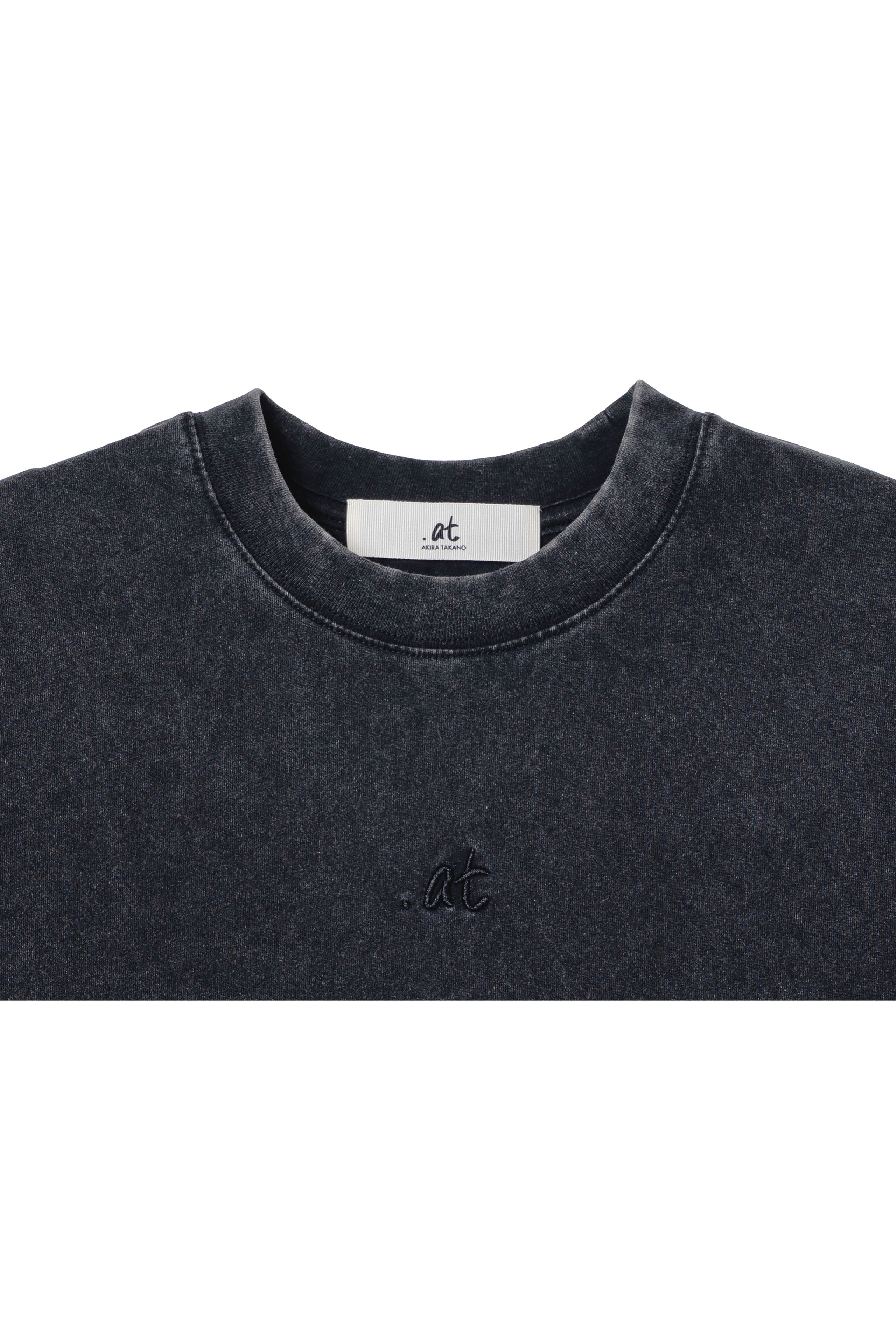 .at - Vintage Logo T-Shirt - Ink Black