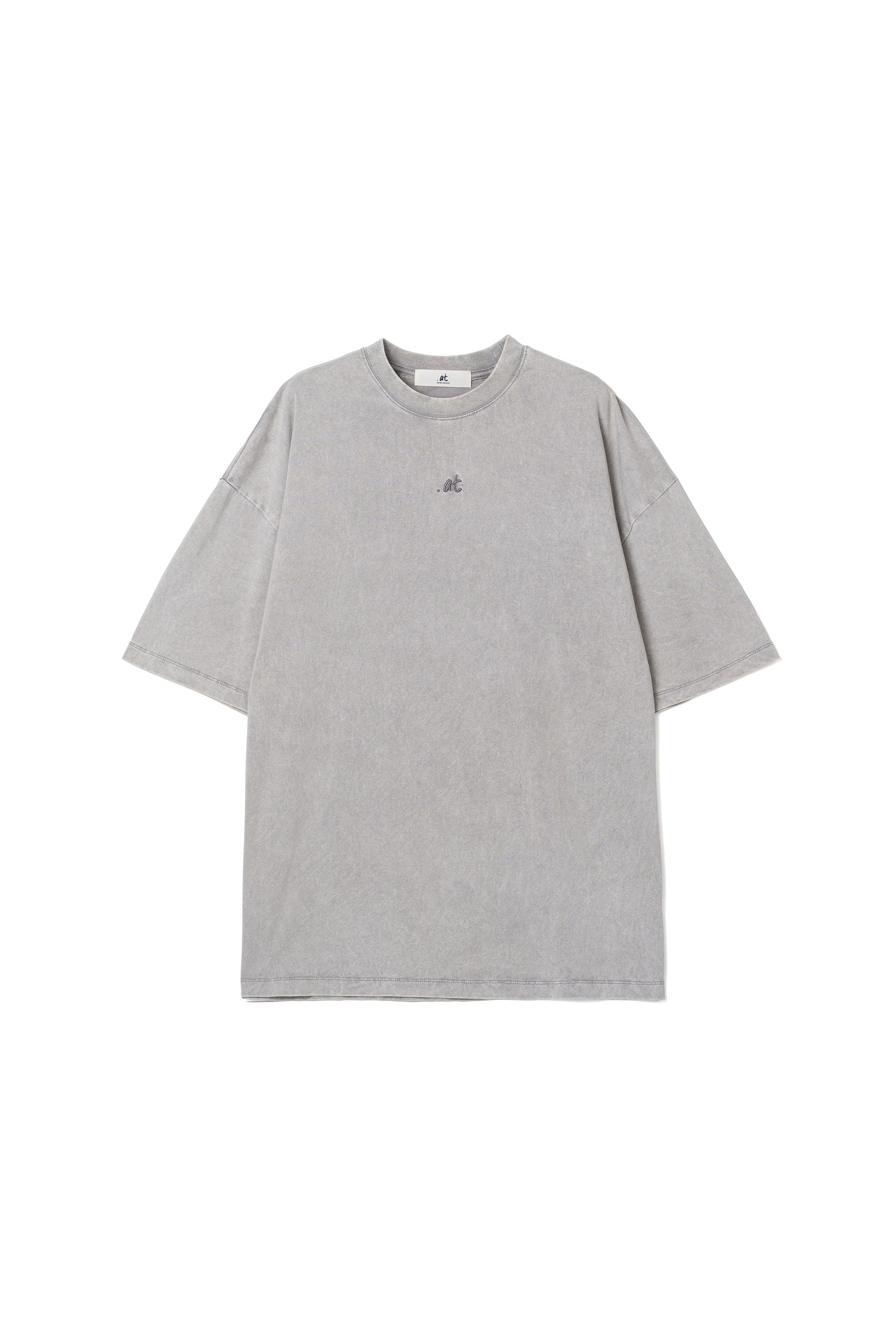 .at - Vintage Logo T-Shirt - Light Gray