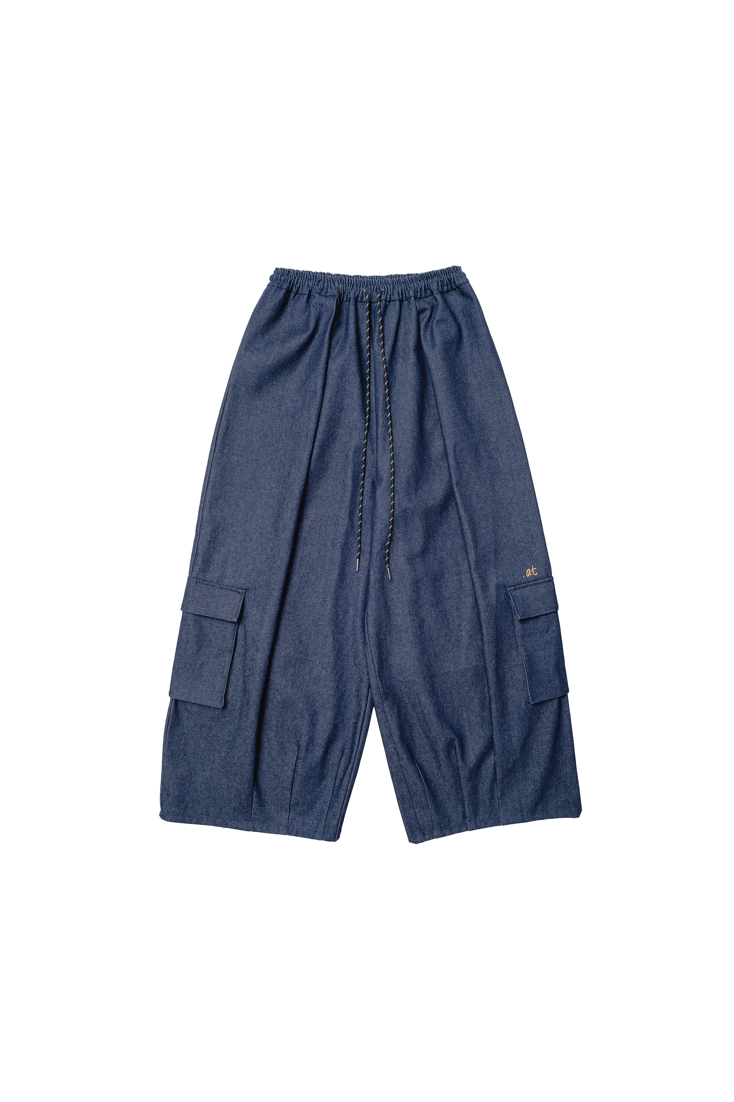 Baggy Rigid Denim Pants - Indigo｜.at
