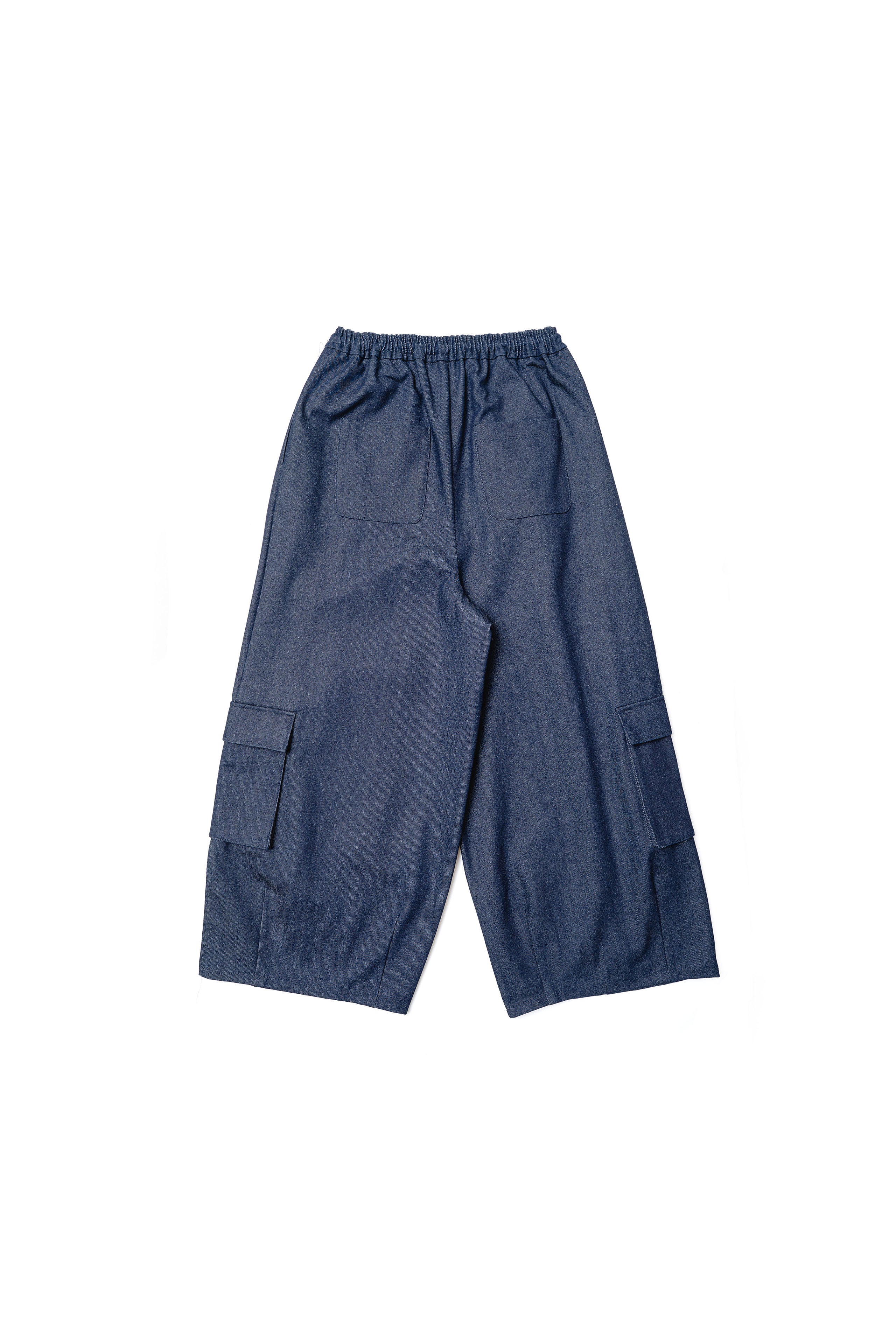 .at - Baggy Rigid Denim Pants - Indigo