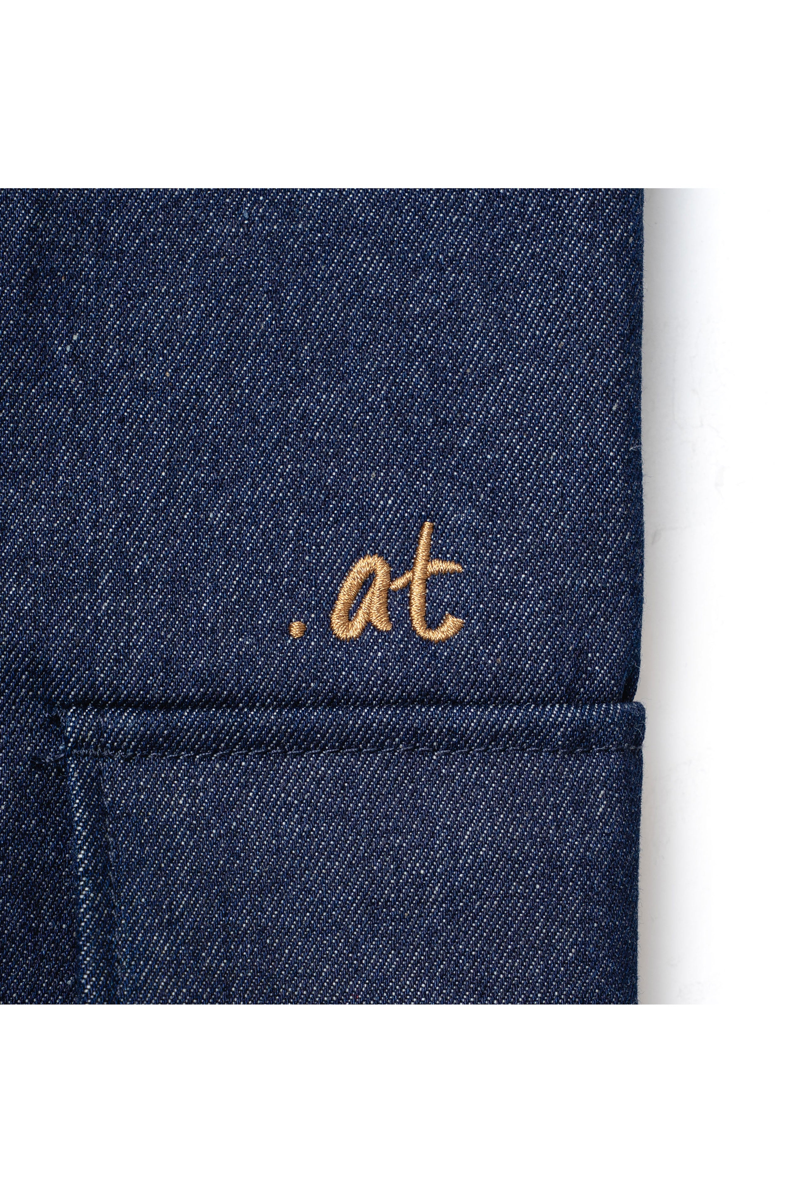 Baggy Rigid Denim Pants - Indigo｜.at