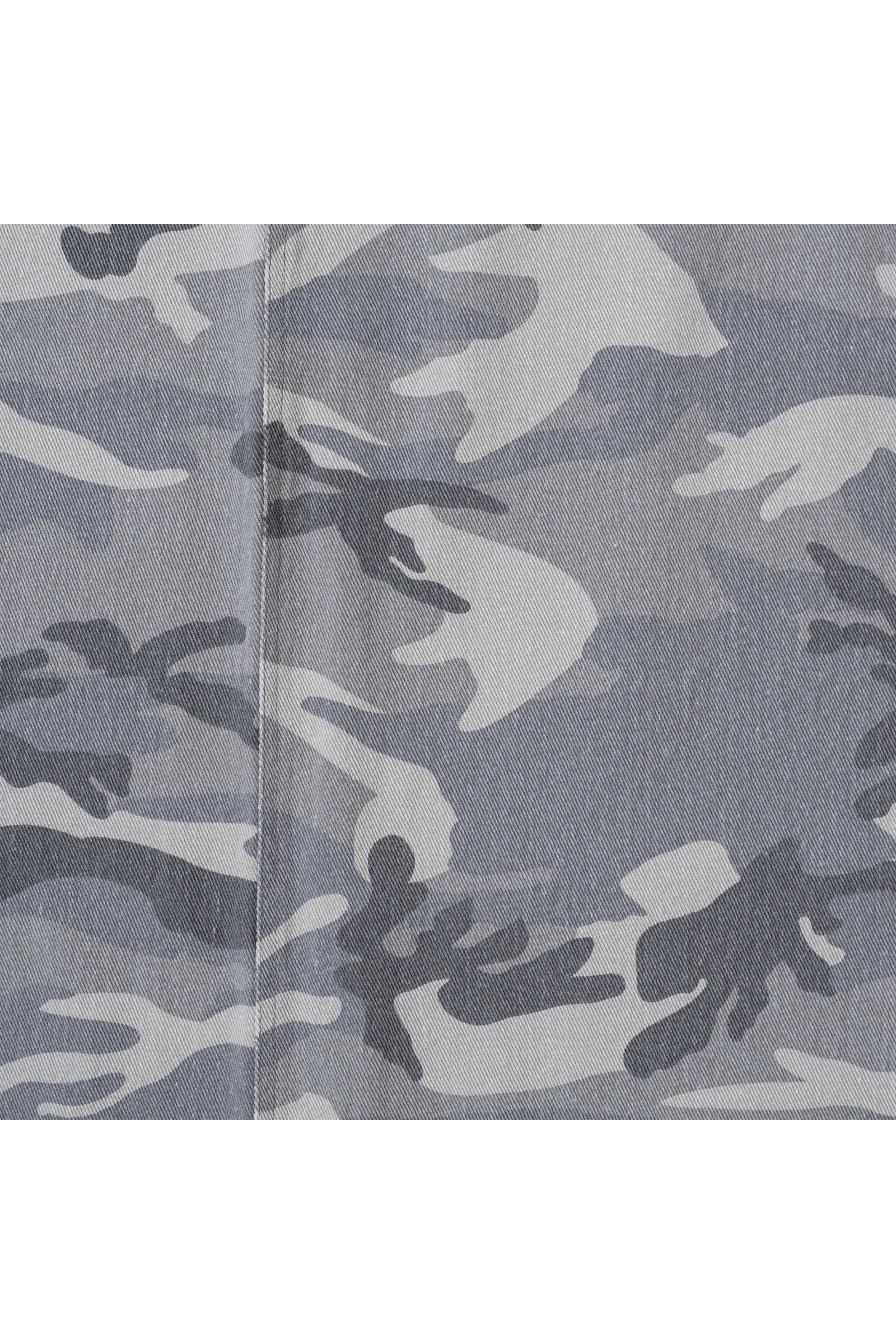 .at - Camouflage Skirt - White Camo 04