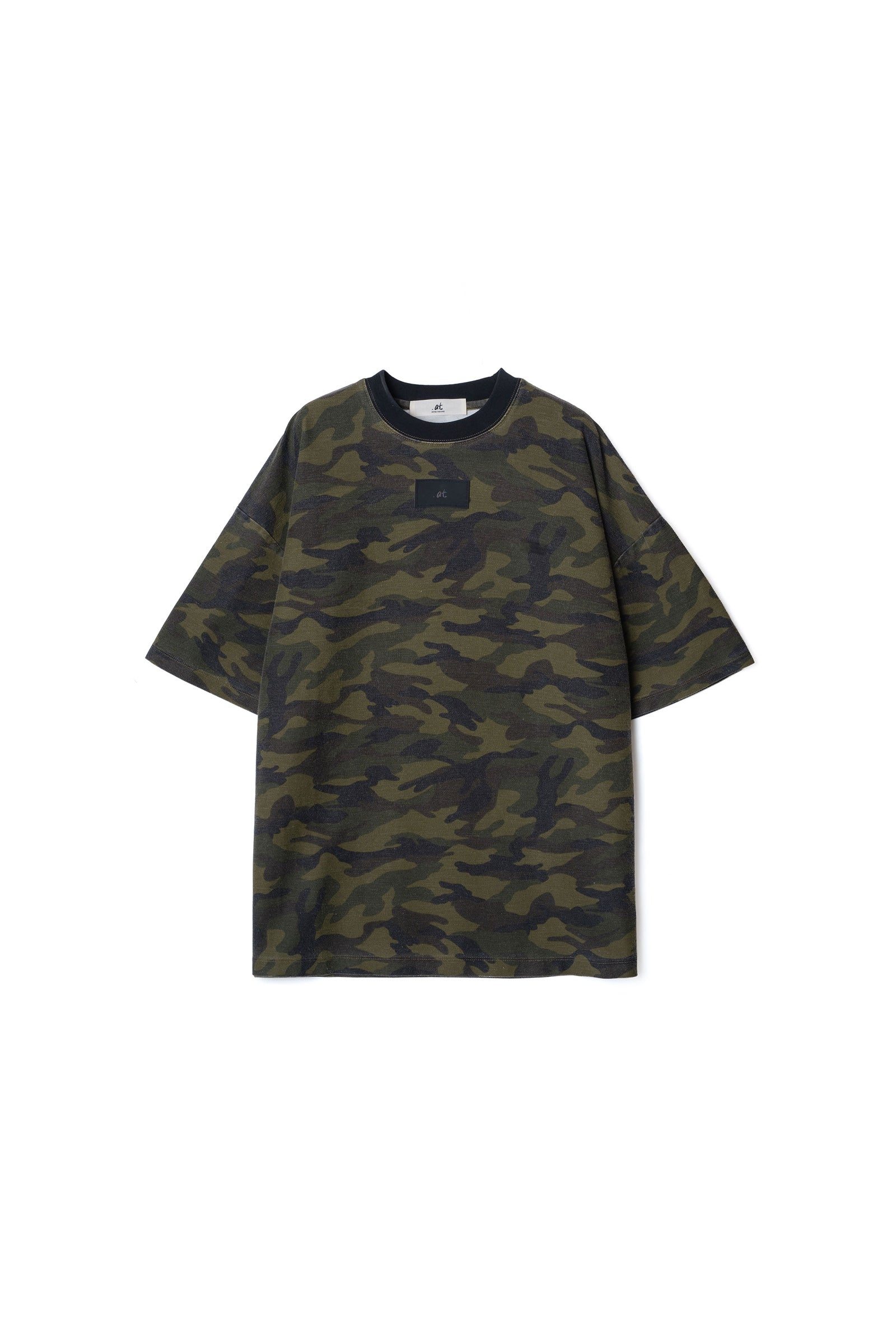 .at - Camouflage T-Shirts - Khaki Camo 01
