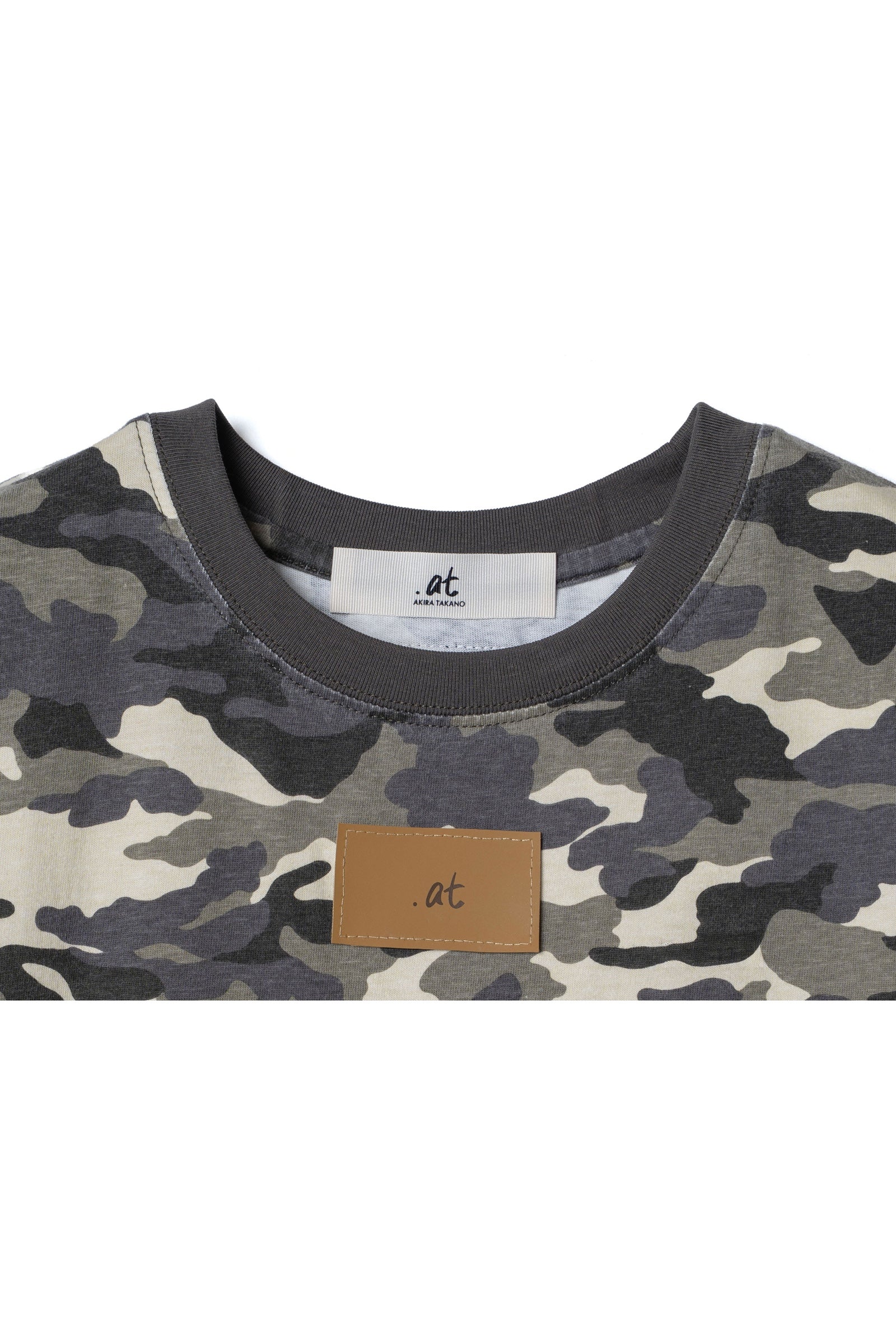 .at - Camouflage Ladies T-Shirts - Beige Camo 05