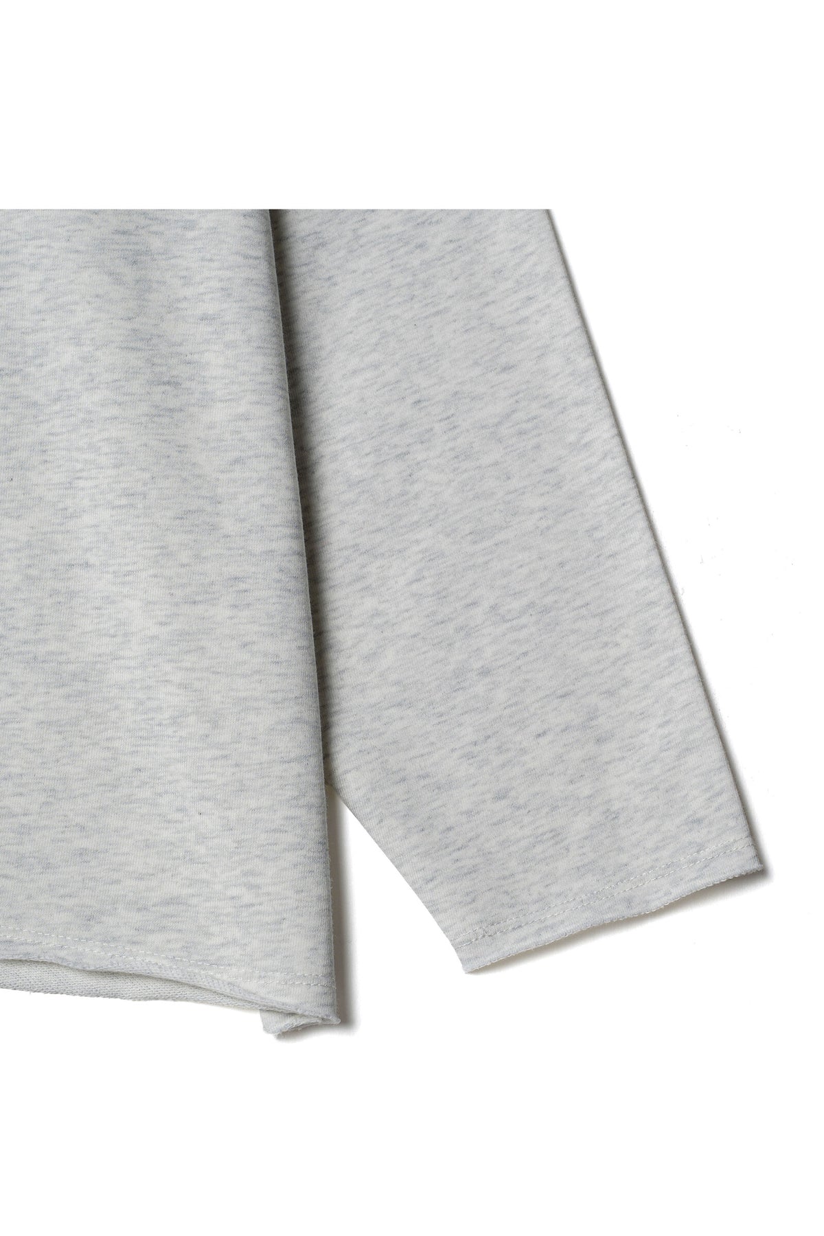 .at - french terry long-sleeve T-shirt - Oatmeal 05