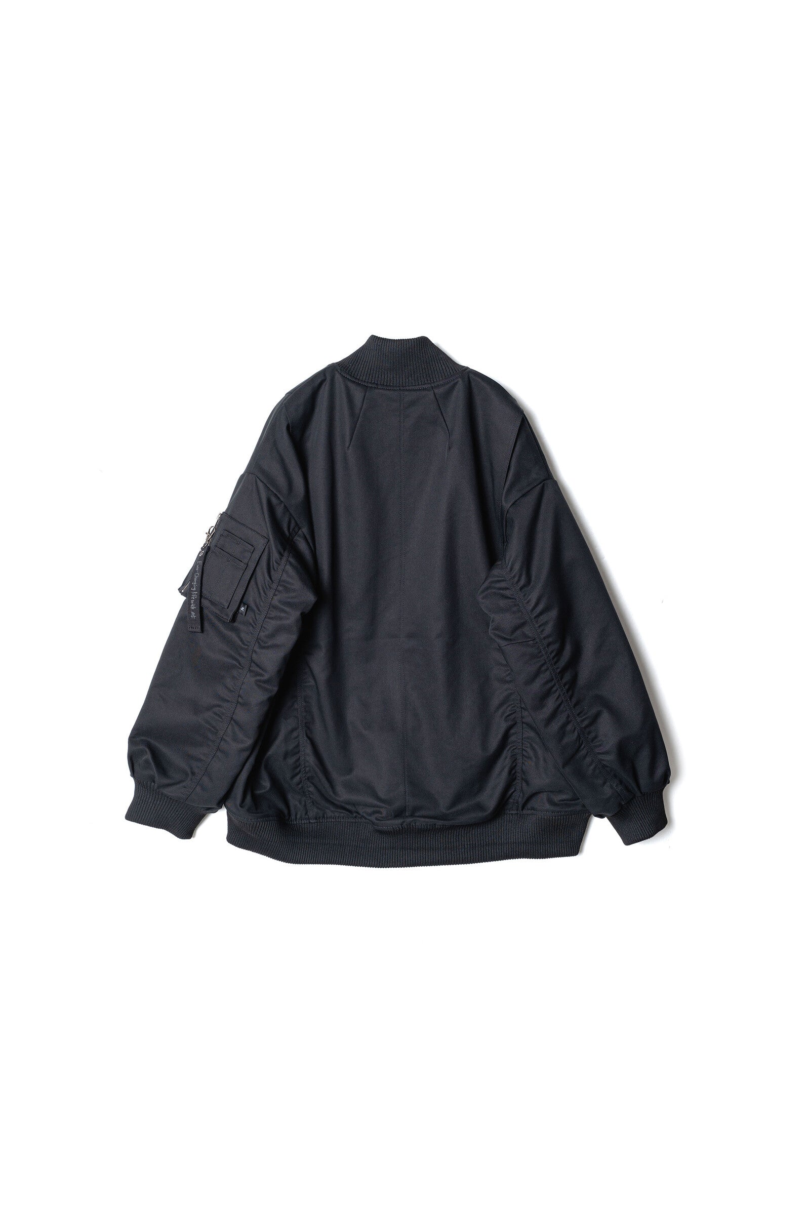 .at - MA-1 BOMBER JACKET - Black 02