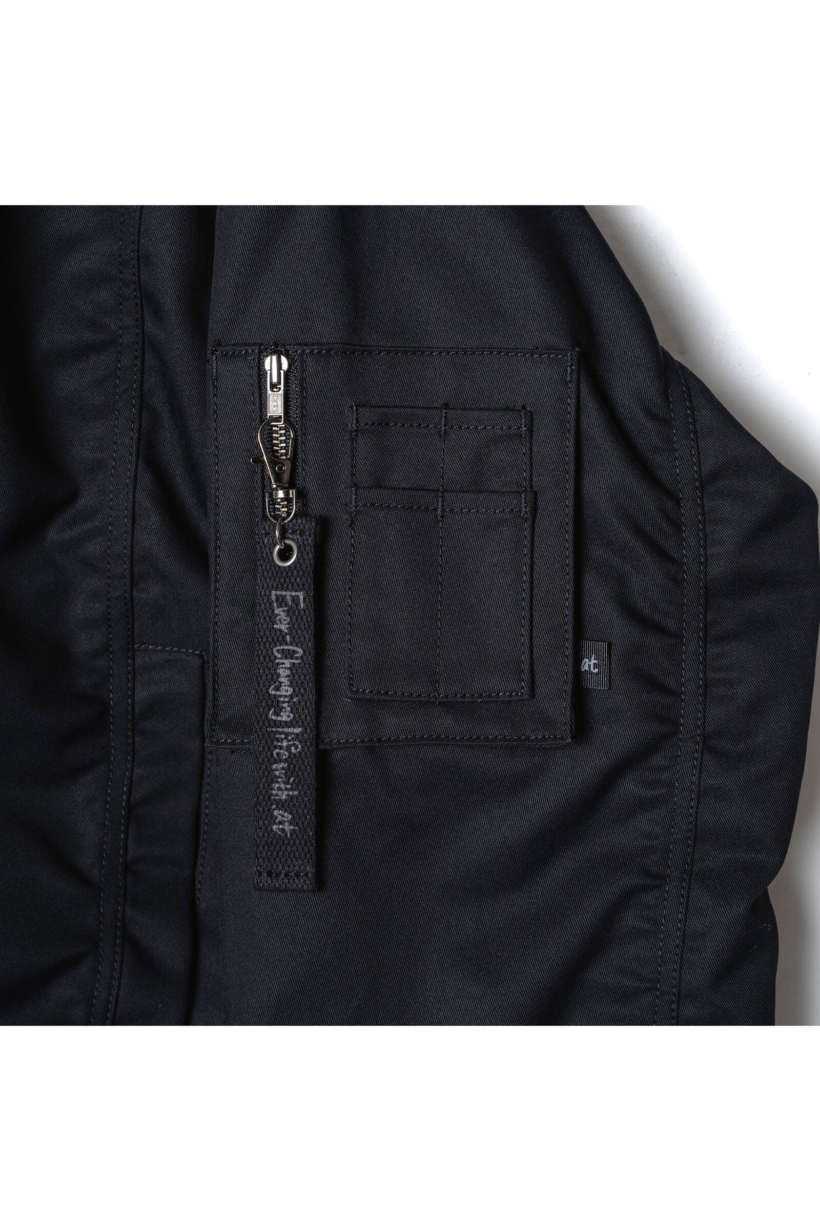 .at - MA-1 BOMBER JACKET - Black 03