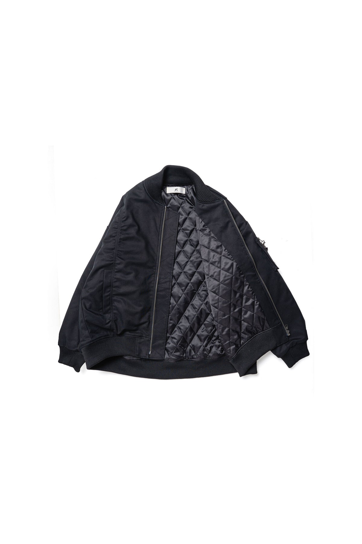 .at - MA-1 BOMBER JACKET - Black 04