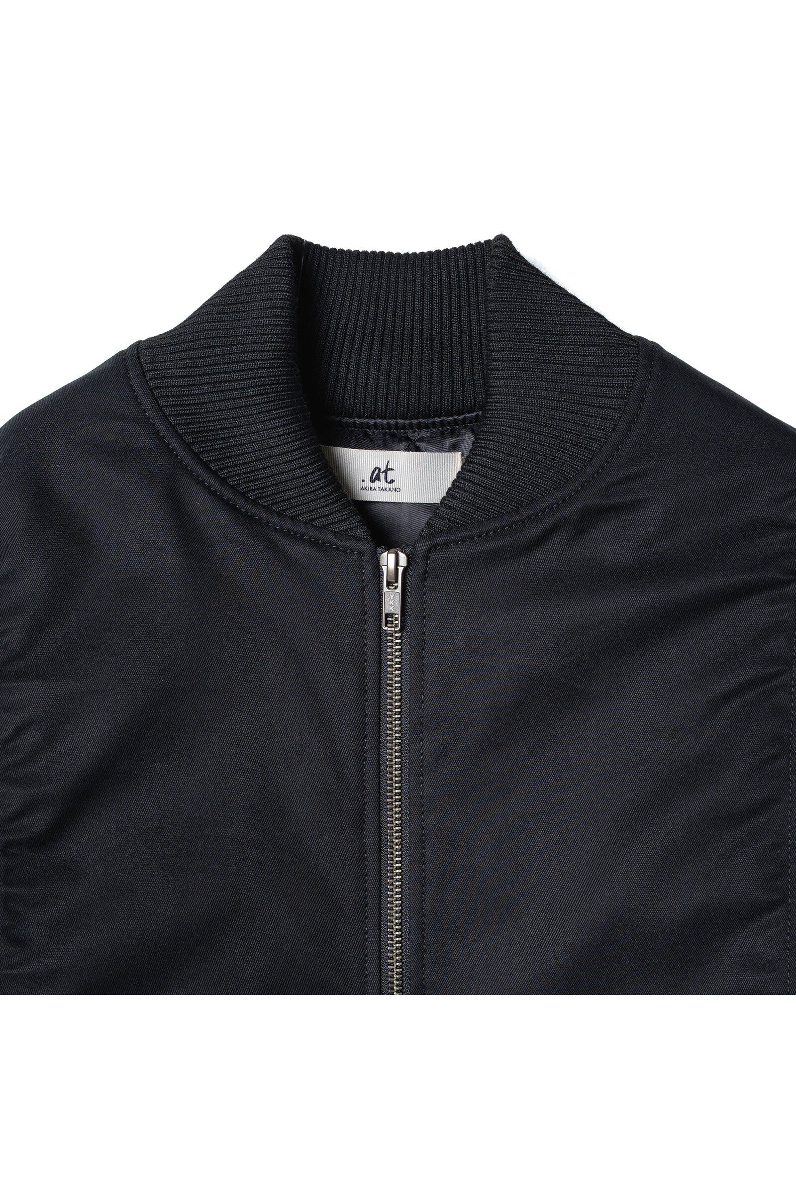 .at - MA-1 BOMBER JACKET - Black 05